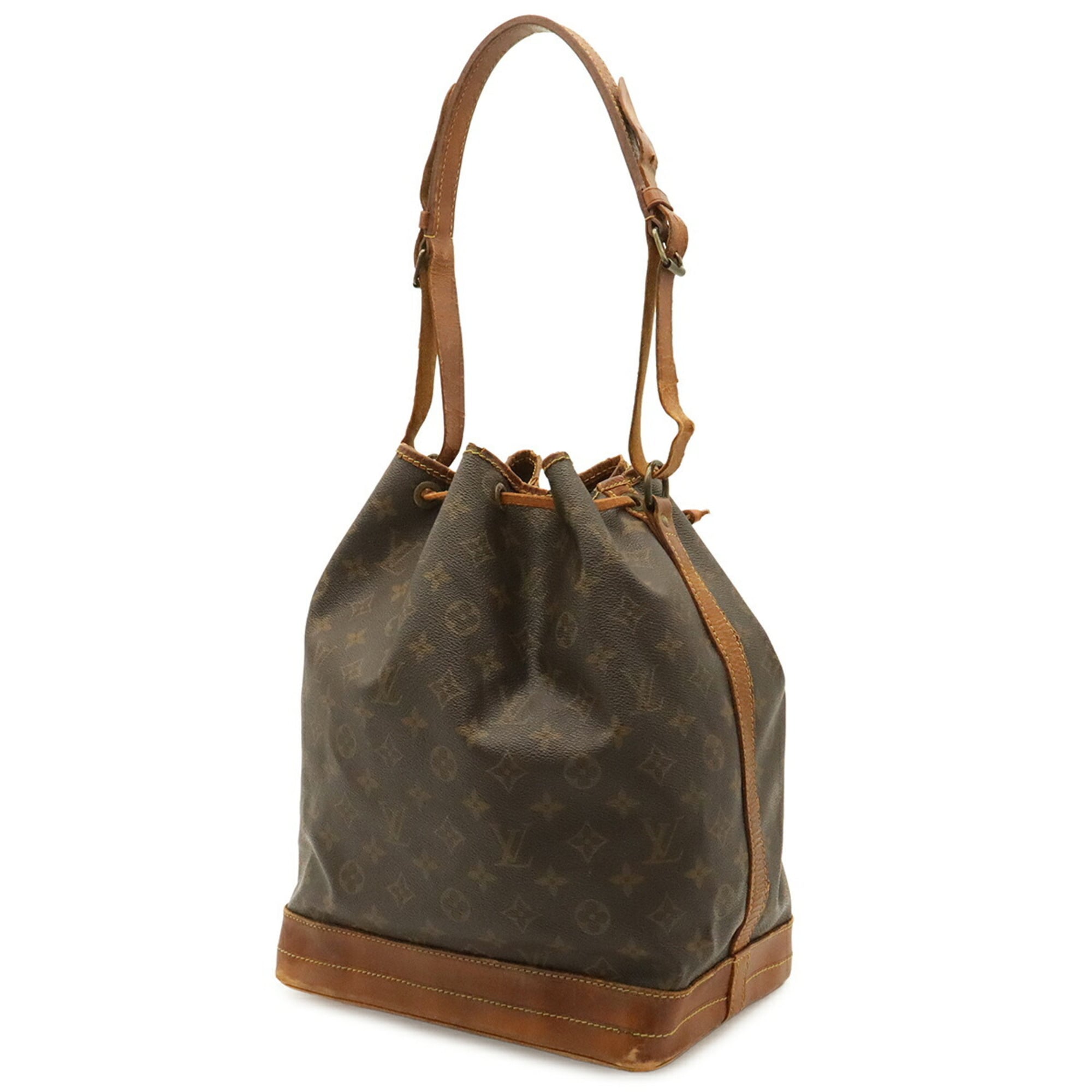 Louis Vuitton Brown Monogram Canvas Pvc Coated Canvas Shoulder Bag (Pre-Owned)