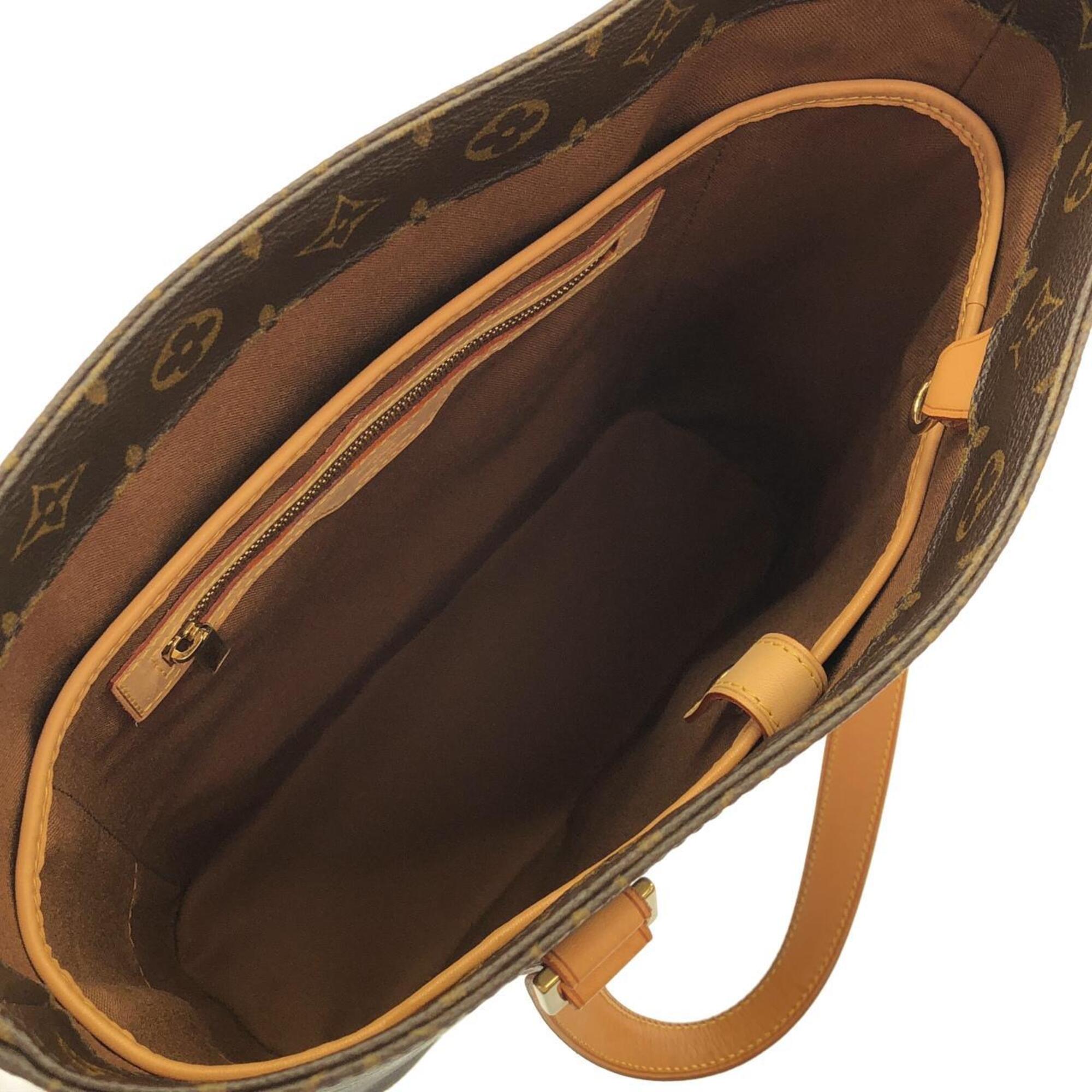 Louis Vuitton Marron Coated Canvas Handbag (Pre-Owned)