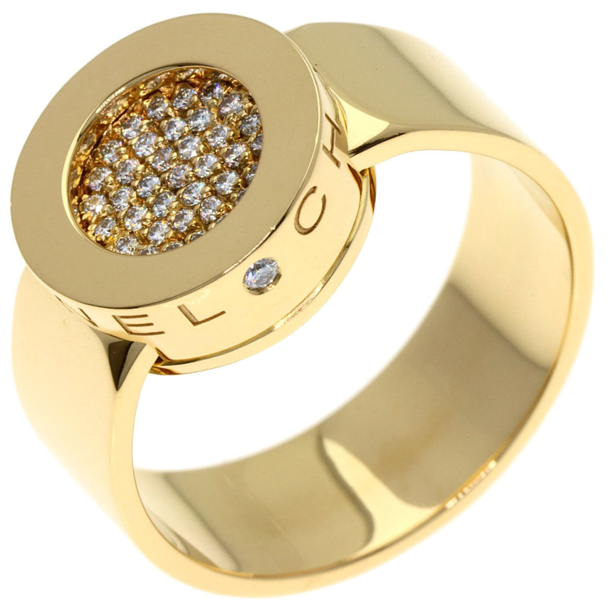 Chanel Gold Yellow Gold (18K) Band Ring (Pre-Owned)