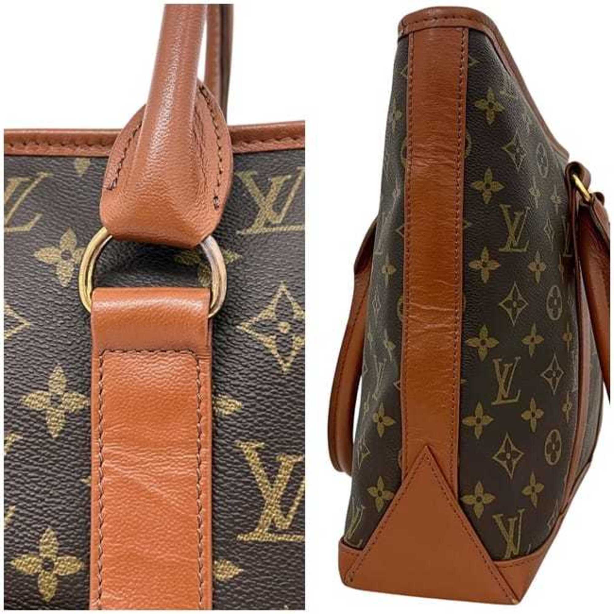 Louis Vuitton Brown Monogram Canvas Tote Bag (Pre-Owned)