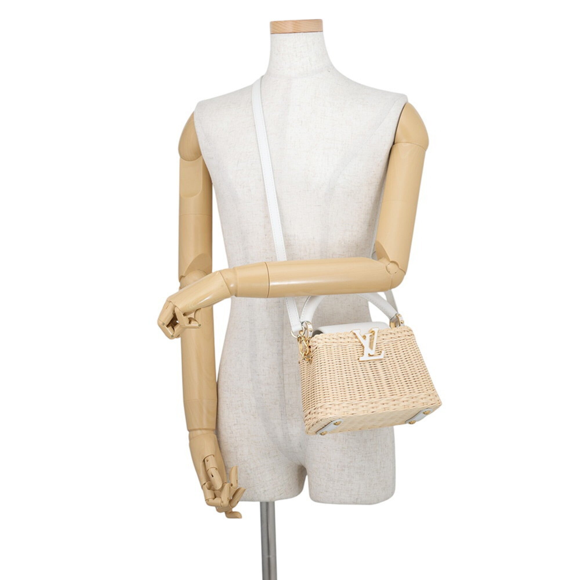 Louis Vuitton Brown Exotic Leather Handbag Shoulder Bag (Pre-Owned)