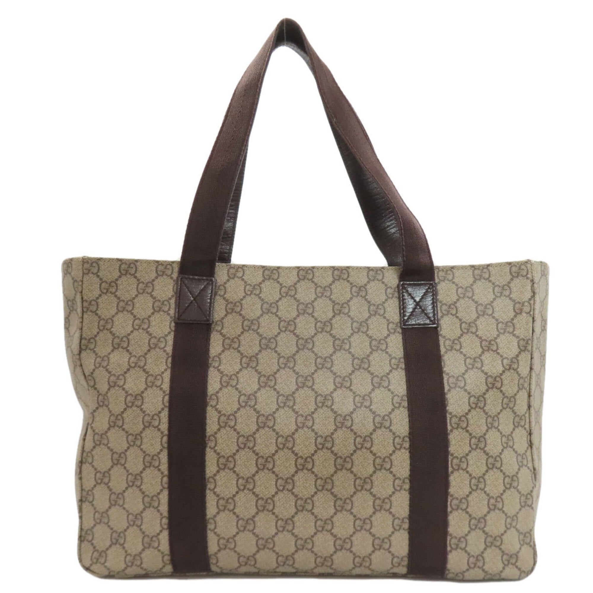 Gucci Brown Pvc Tote Bag (Pre-Owned)