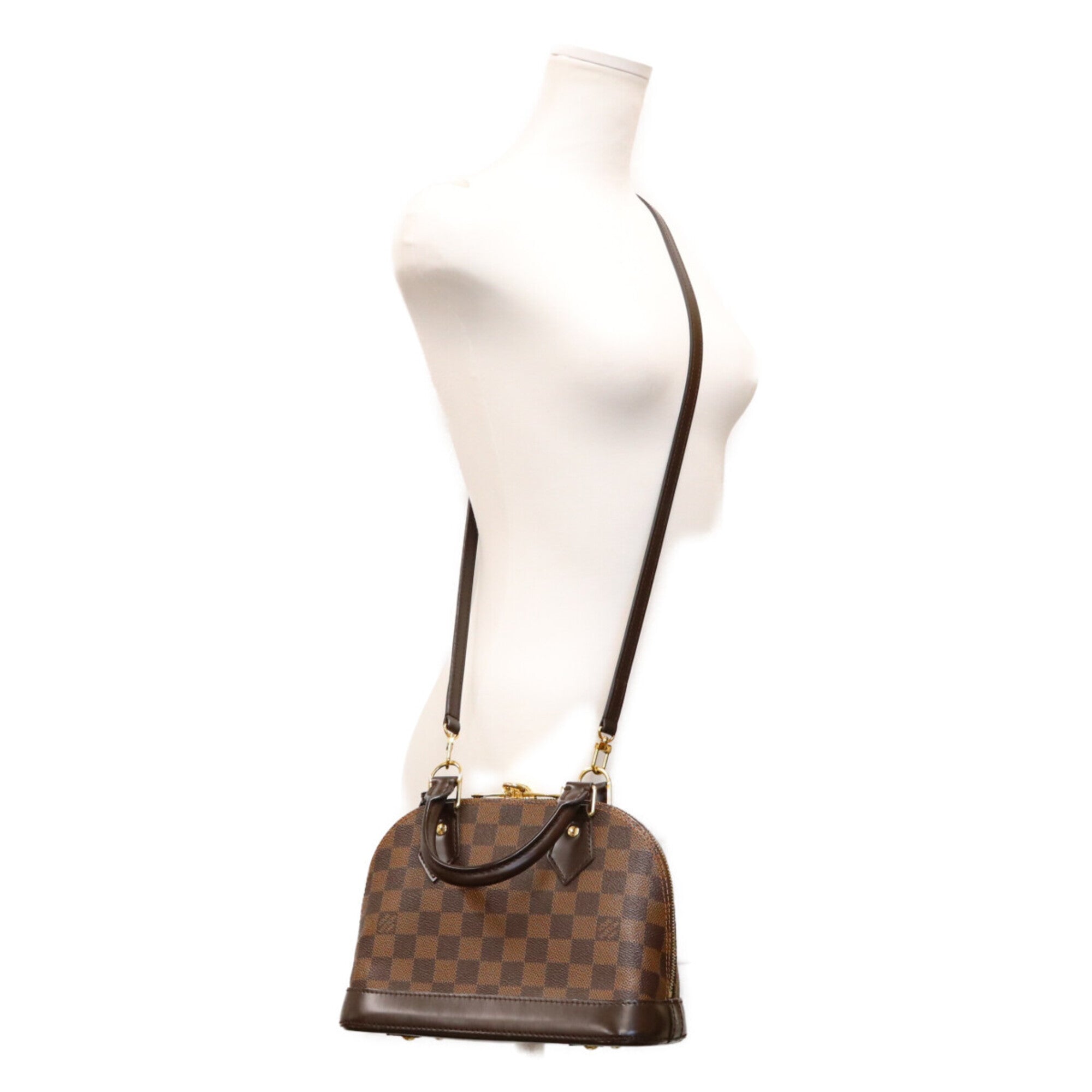 Louis Vuitton Damier Canvas Damier Canvas Handbag (Pre-Owned)