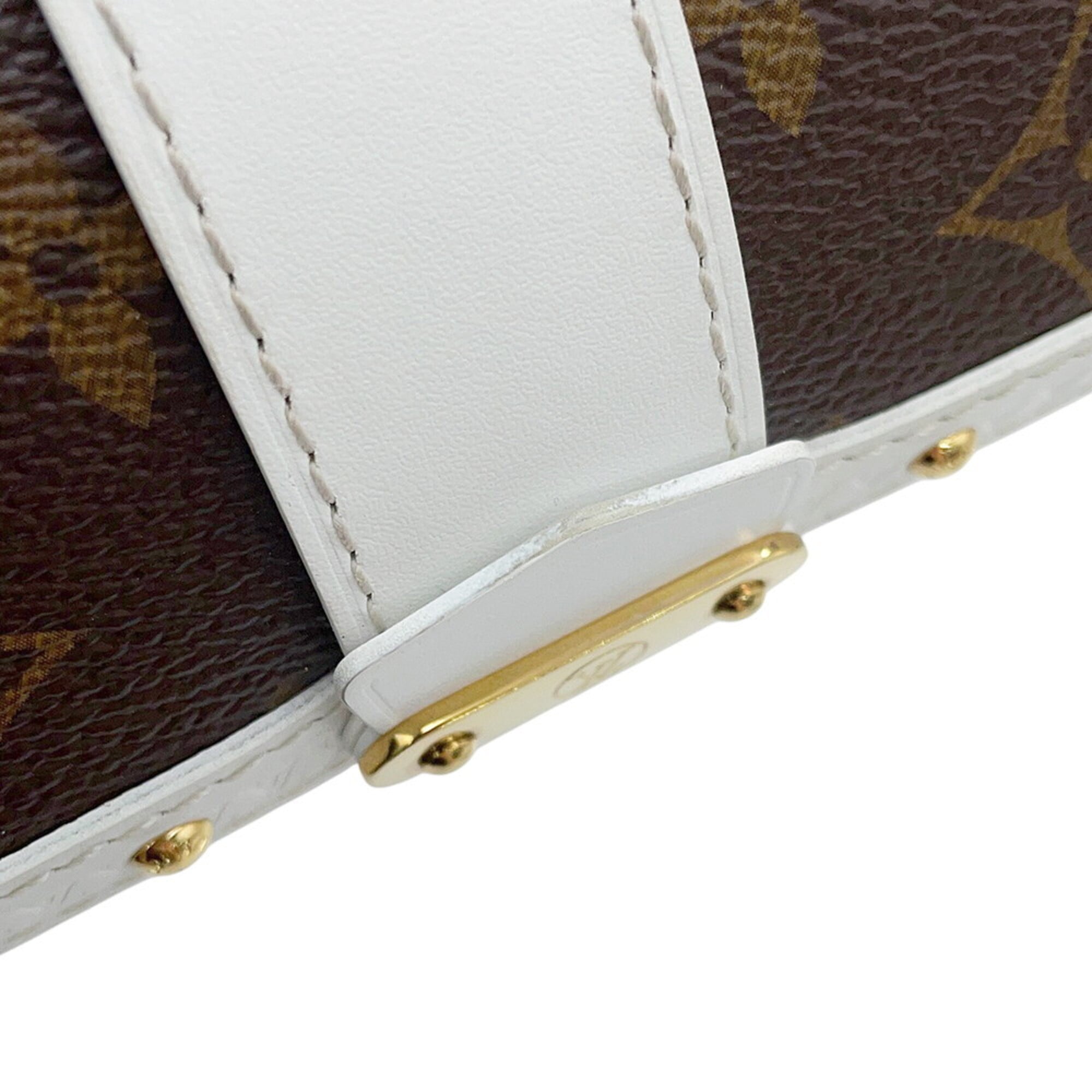 Louis Vuitton Monogram Brown Monogram Leather Handbag Shoulder Bag (Pre-Owned)