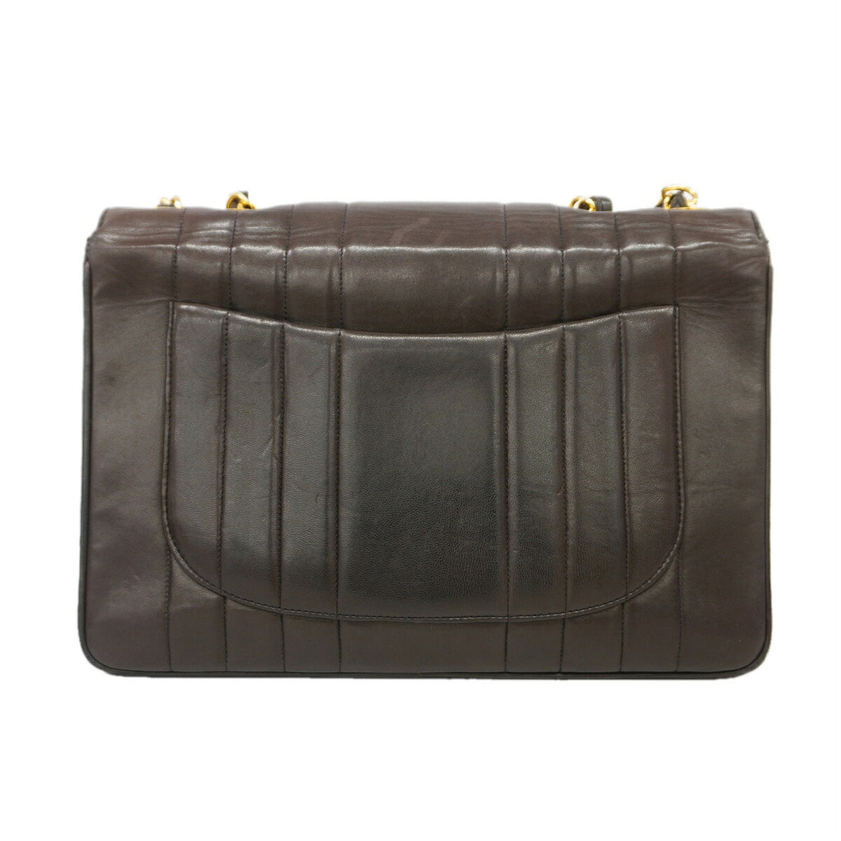 Chanel Black Leather Shoulder Bag (Pre-Owned)