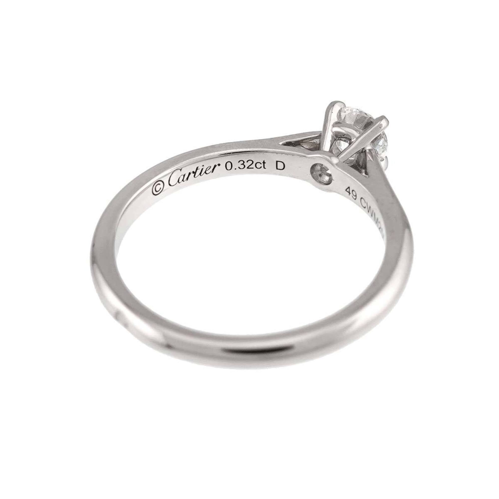 Cartier Platinum 950 Band Ring (Pre-Owned)
