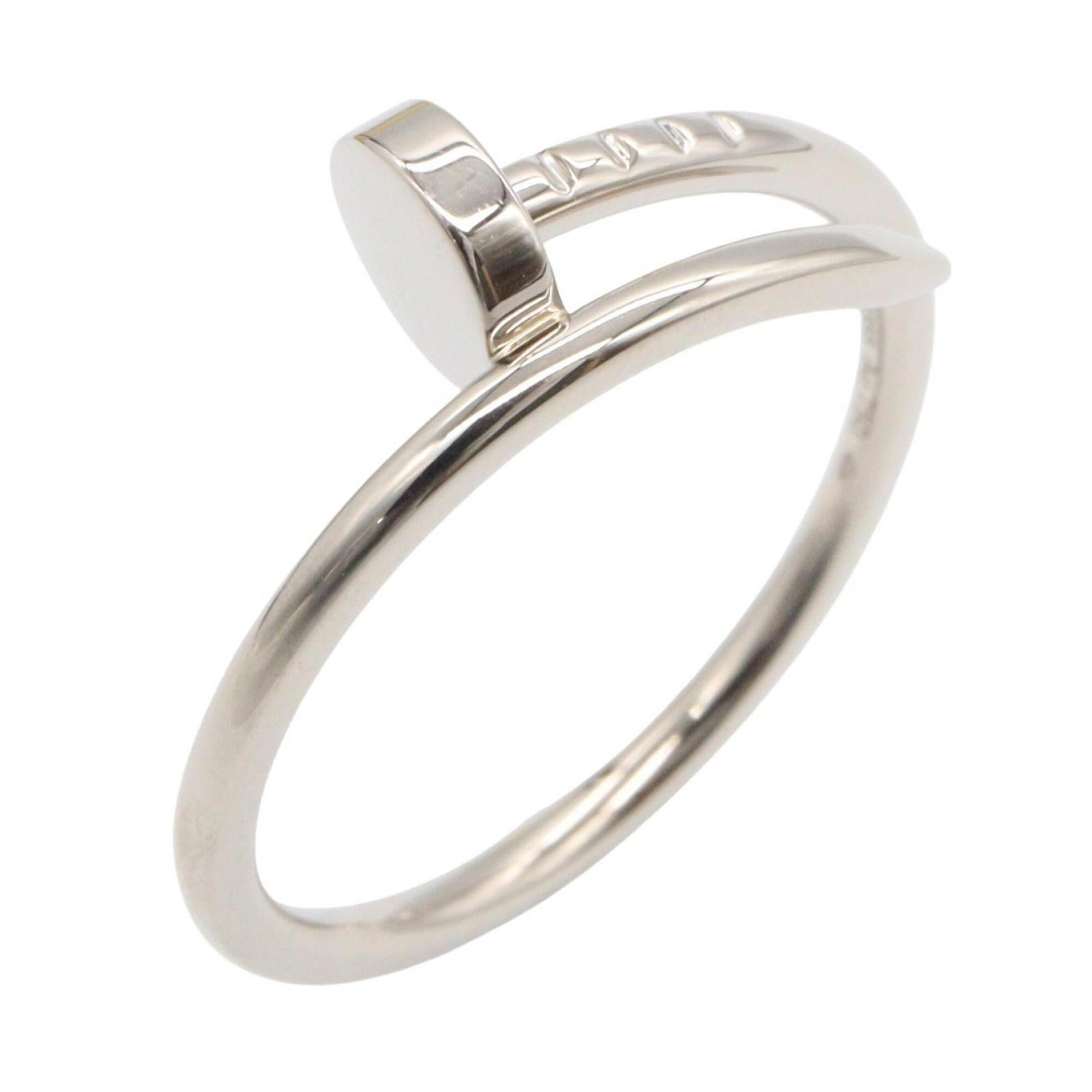 Cartier Silver White Gold (18K) Band Ring (Pre-Owned)
