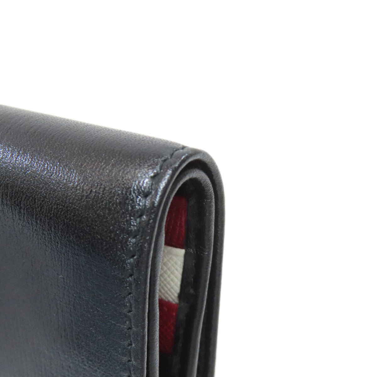 Bally Black Leather Wallet (Bi-Fold) (Pre-Owned)