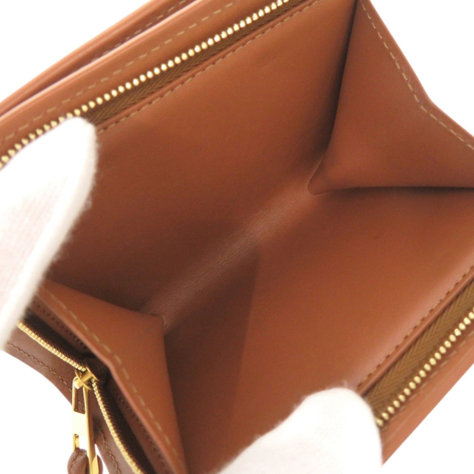 Loewe Brown Leather Wallet (Bi-Fold) (Pre-Owned)