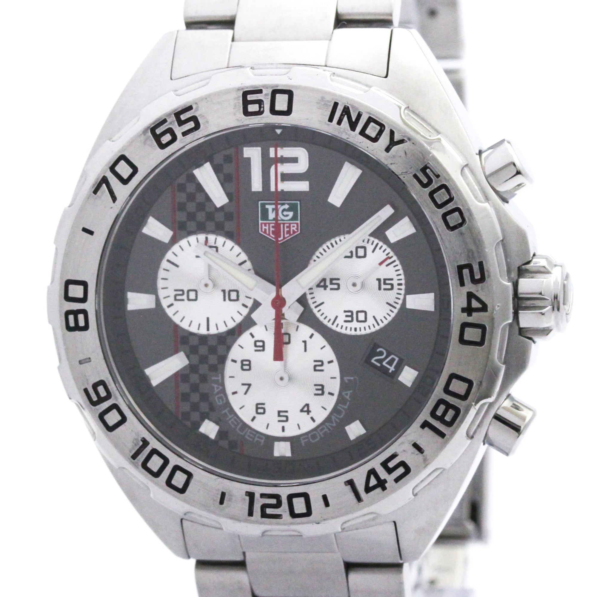 Tag Heuer Formula 1 Chronograph Quartz Watch Stainless Steel Watch (Pre-Owned)