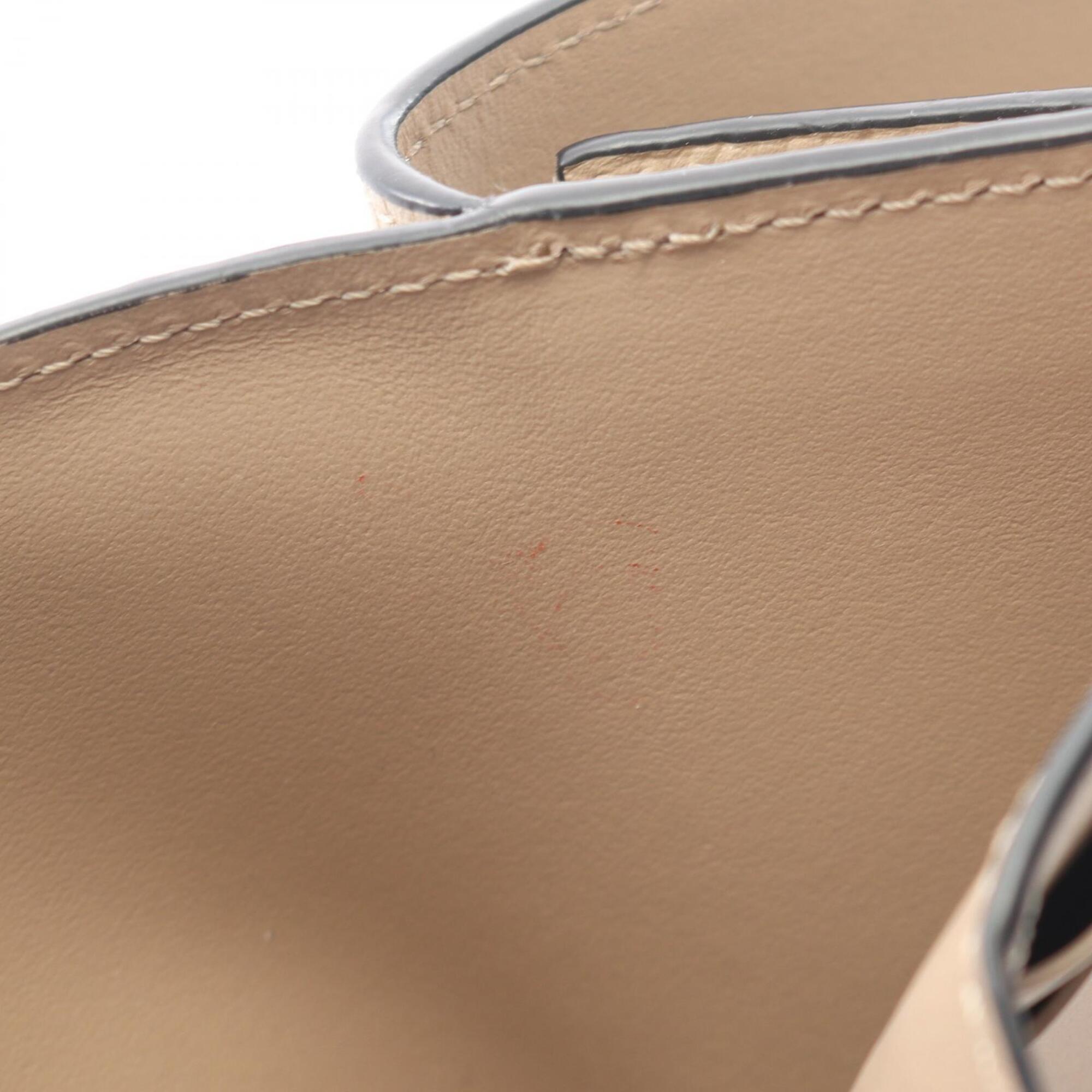 Loewe Beige Leather Wallet (Tri-Fold) (Pre-Owned)