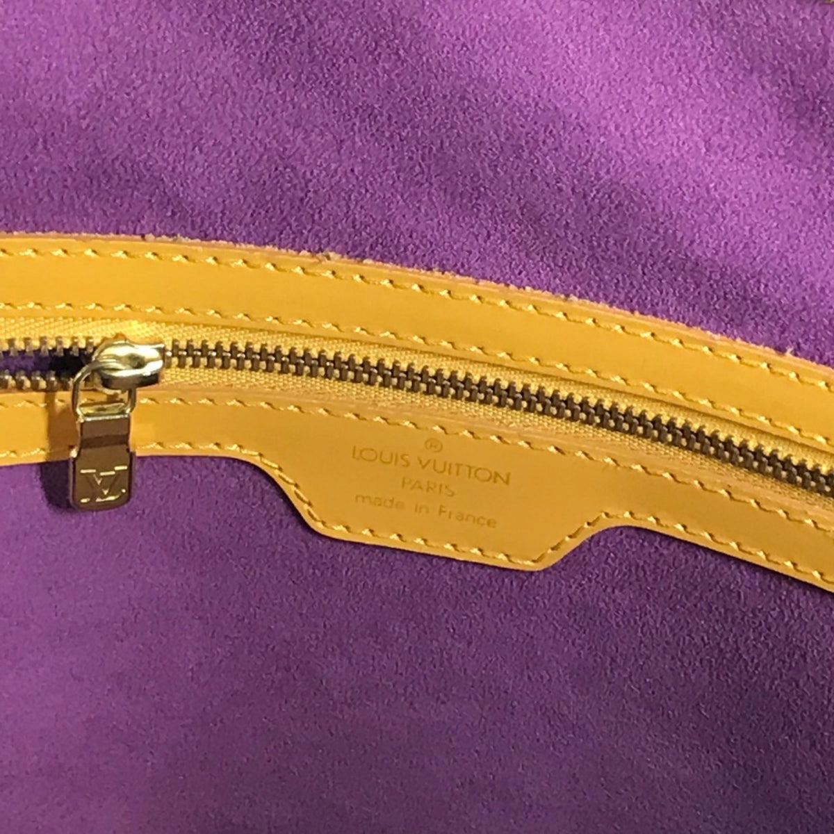 Louis Vuitton Galle Yellow Epi Leather Shoulder Bag (Pre-Owned)