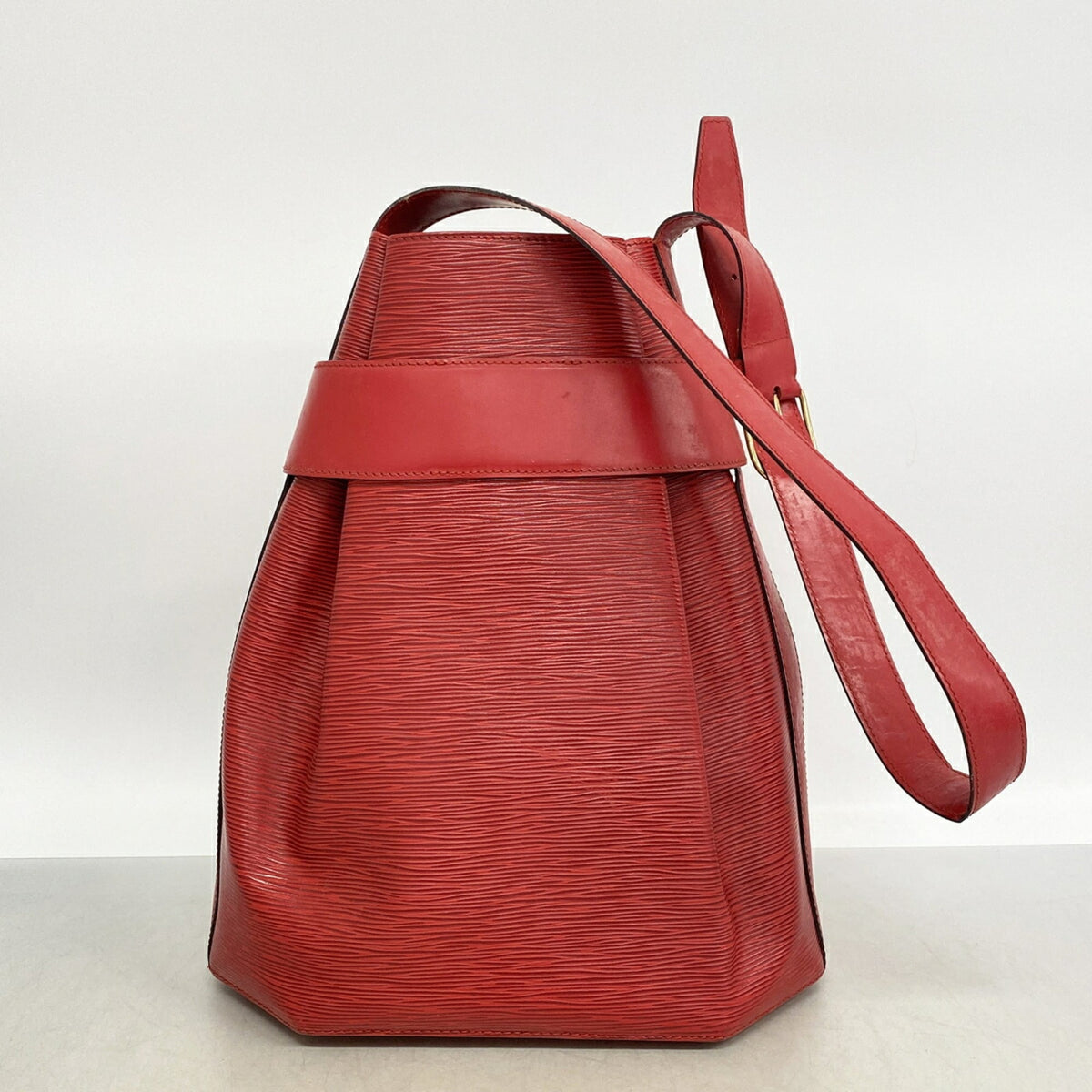 Louis Vuitton Castilian Red Shoulder Bag (Pre-Owned)