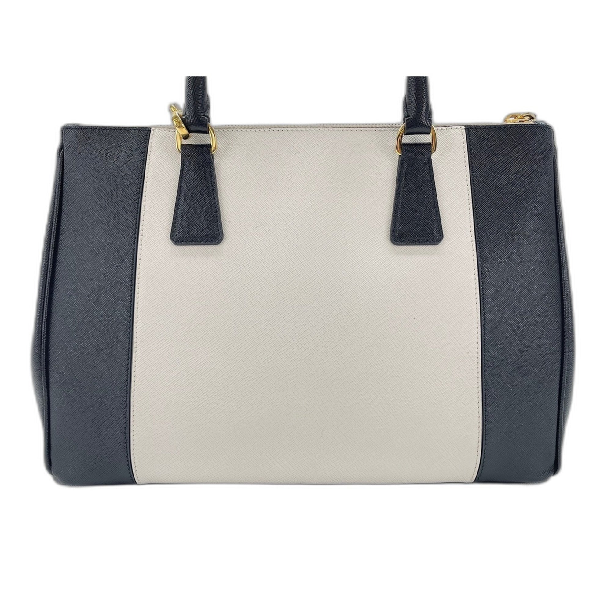 Prada White Leather Handbag (Pre-Owned)
