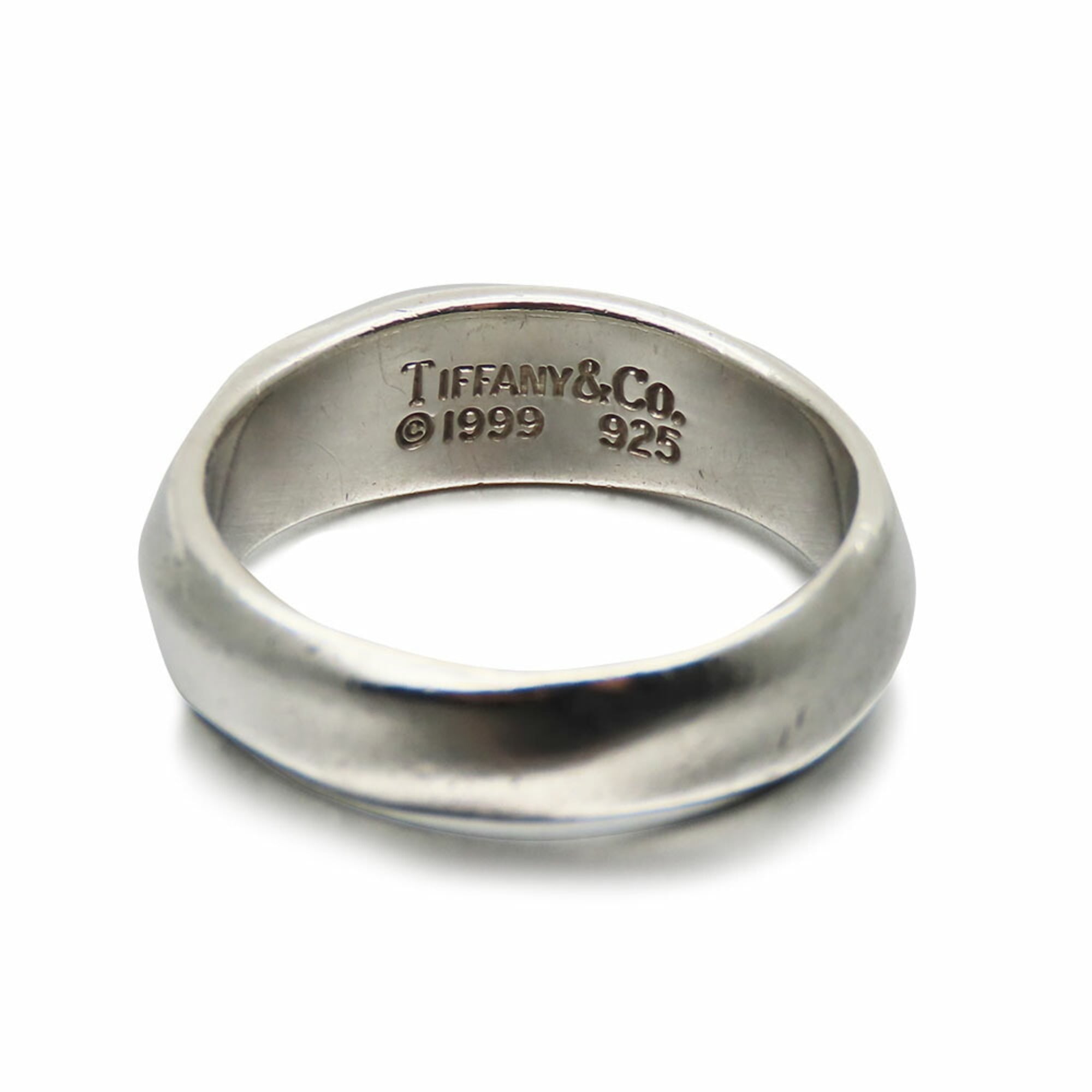 Tiffany Silver 925 Band Ring (Pre-Owned)