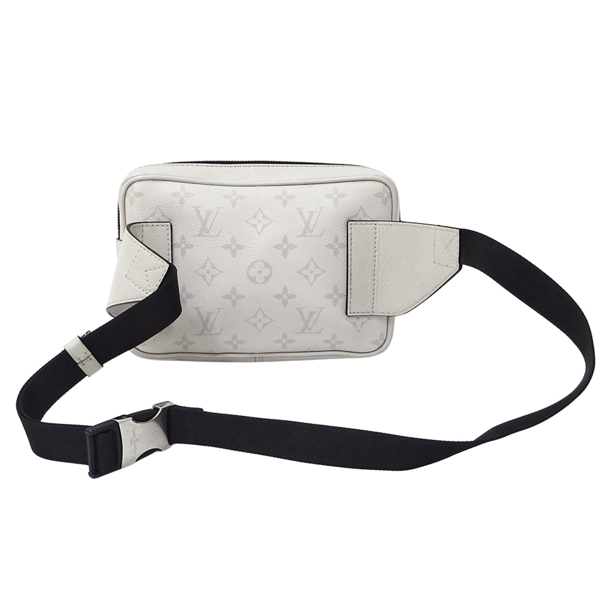 Louis Vuitton White Taigarama Handbag Sling Bag (Pre-Owned)