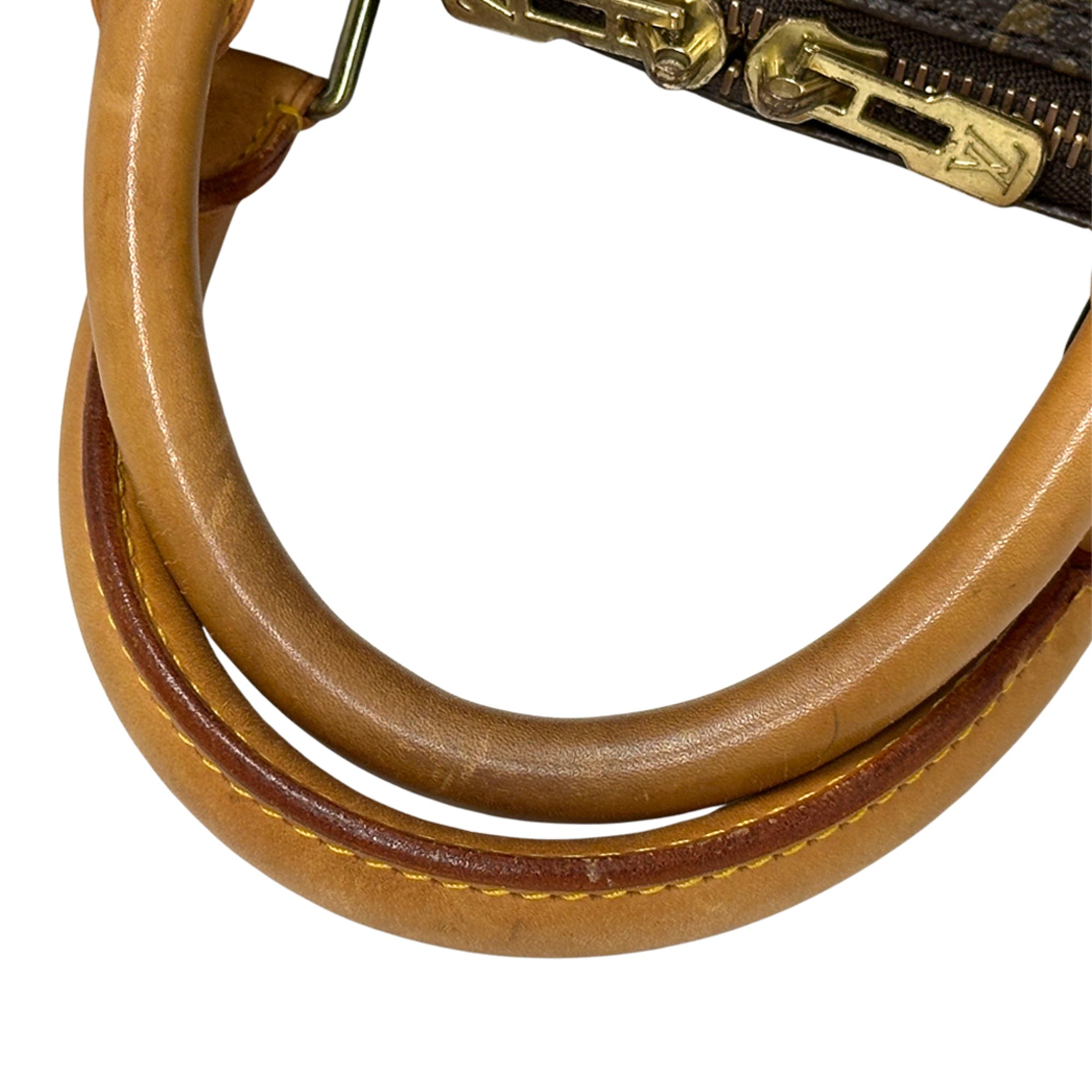 Louis Vuitton Brown Monogram Monogram Boston Bag Handbag (Pre-Owned)