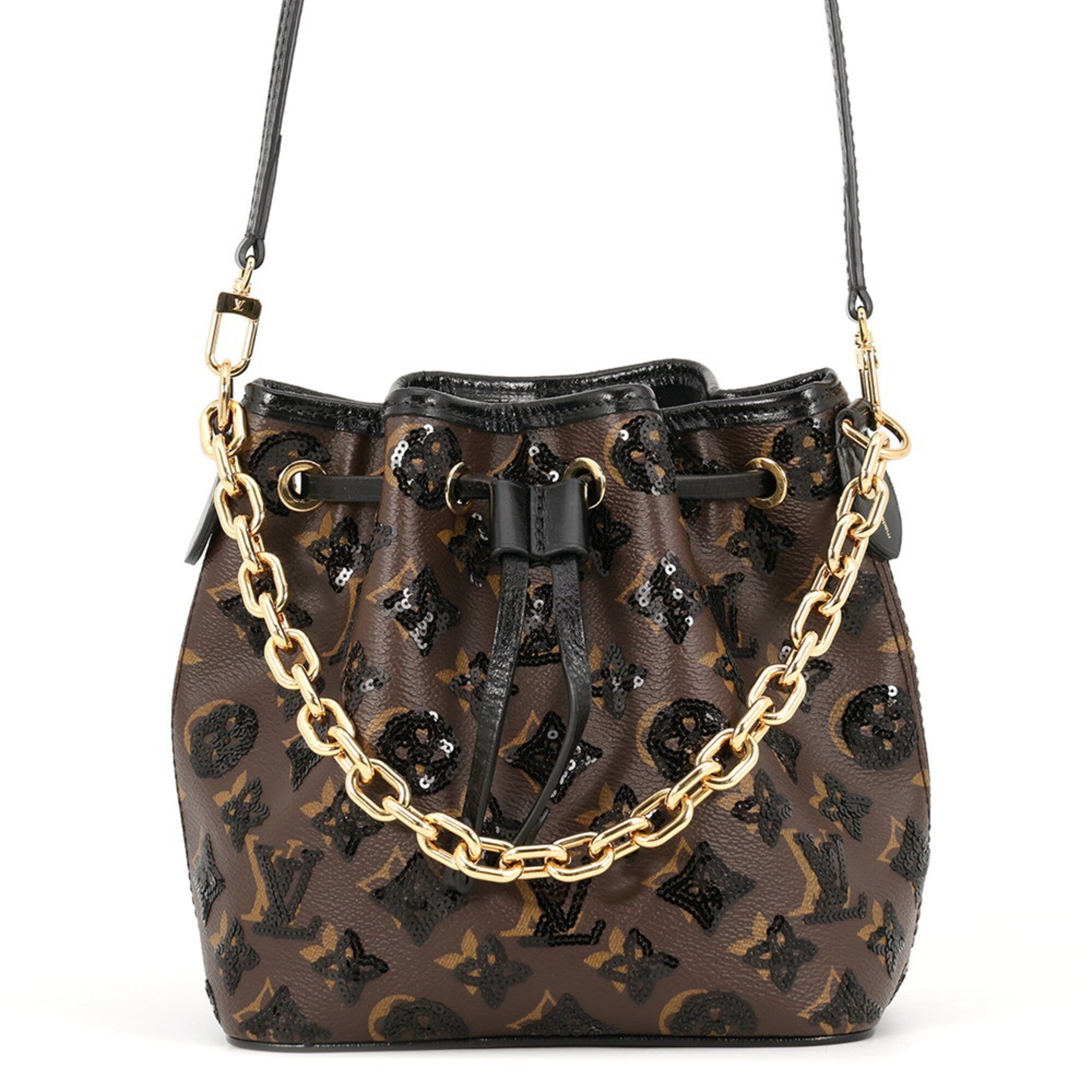 Louis Vuitton Black Brown Monogram Noir Monogram Handbag Shoulder Bag (Pre-Owned)