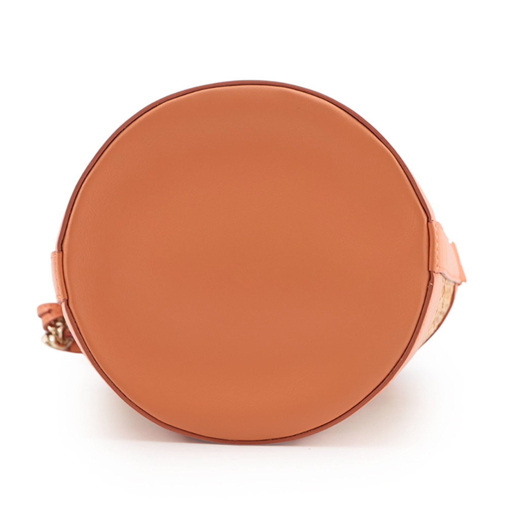 Bvlgari Orange Leather Handbag Shoulder Bag (Pre-Owned)