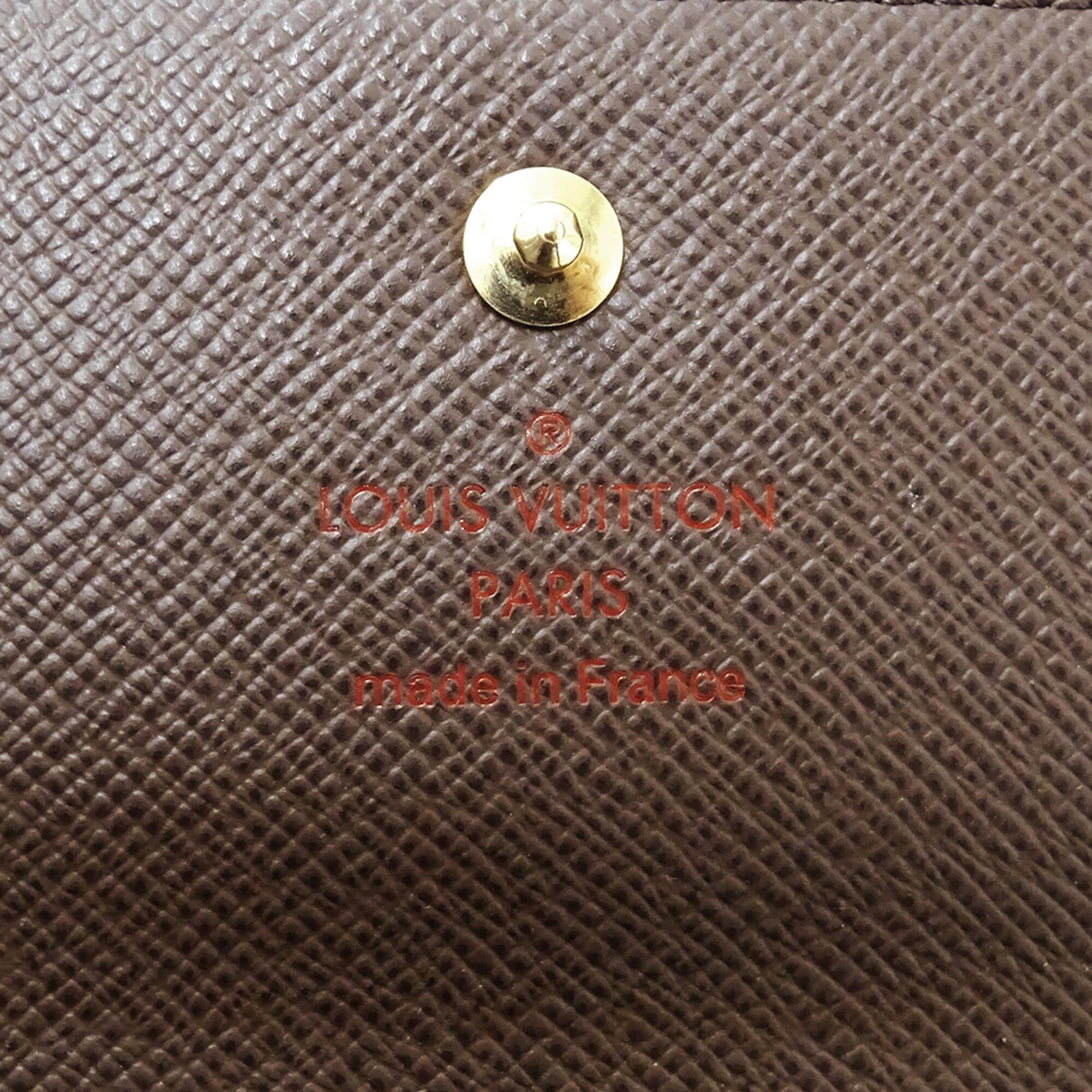 Louis Vuitton Damier Damier Canvas Damier Canvas Wallet (Bi-Fold) (Pre-Owned)