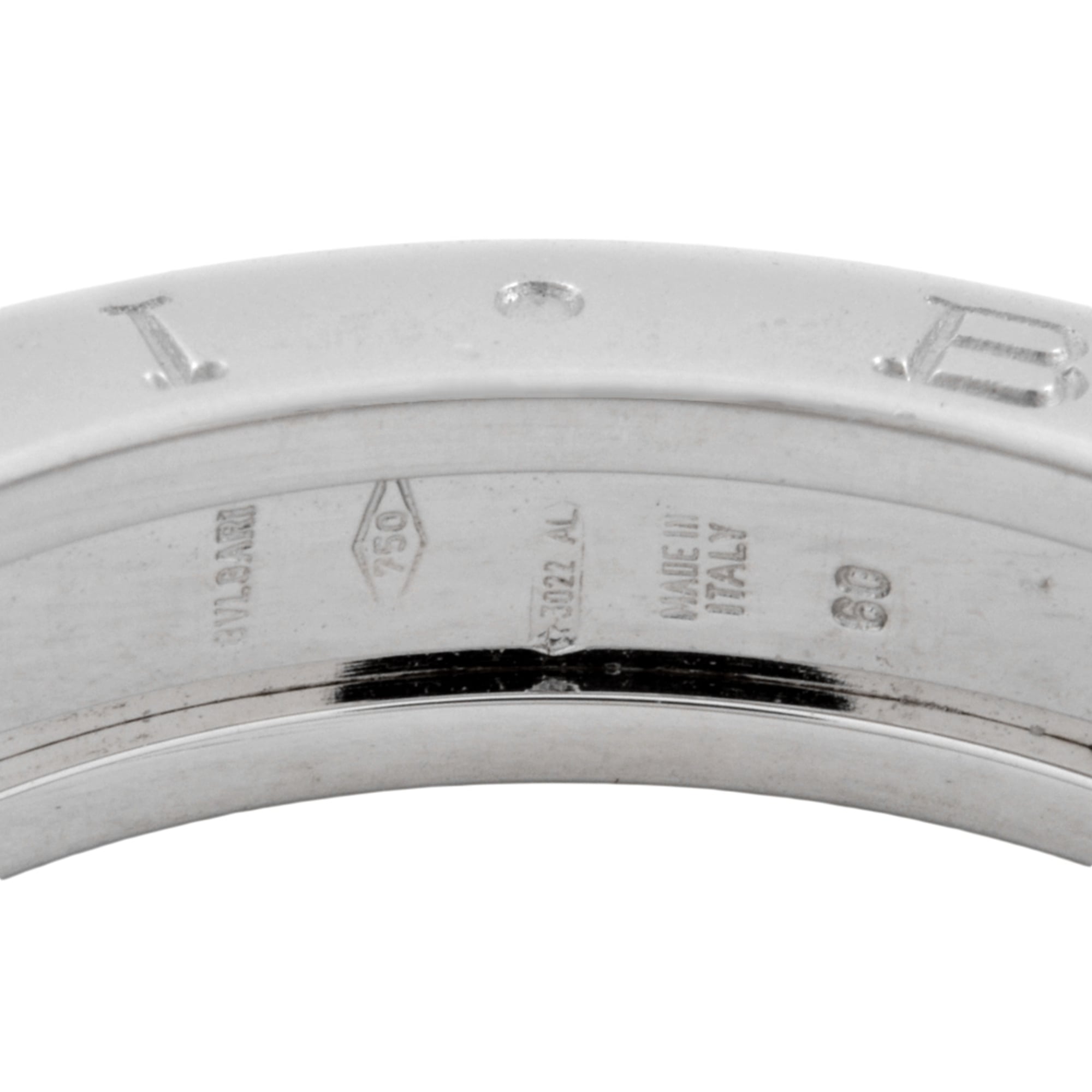 Bvlgari White Gold (18K) Band Ring (Pre-Owned)