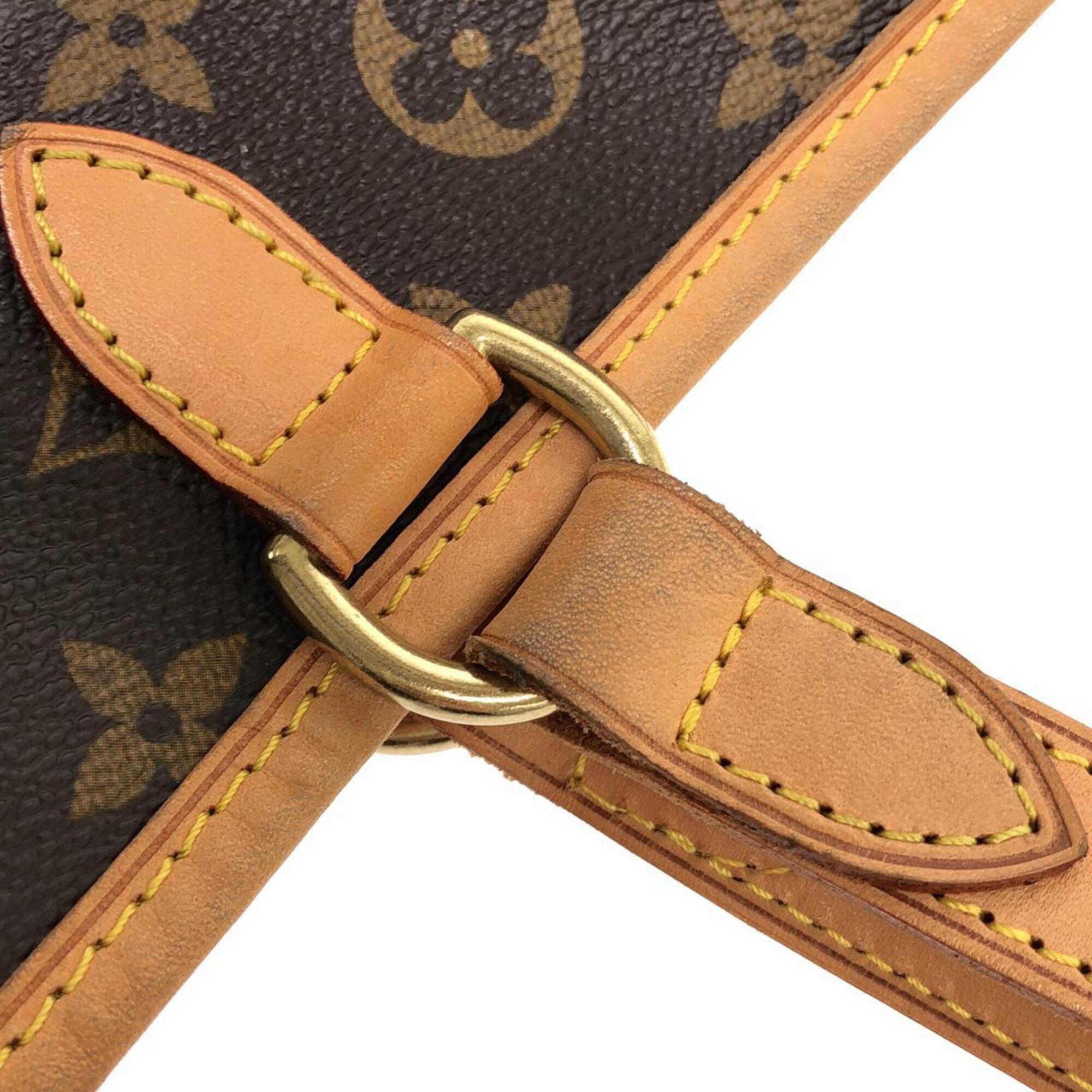 Louis Vuitton Marron Coated Canvas Handbag (Pre-Owned)