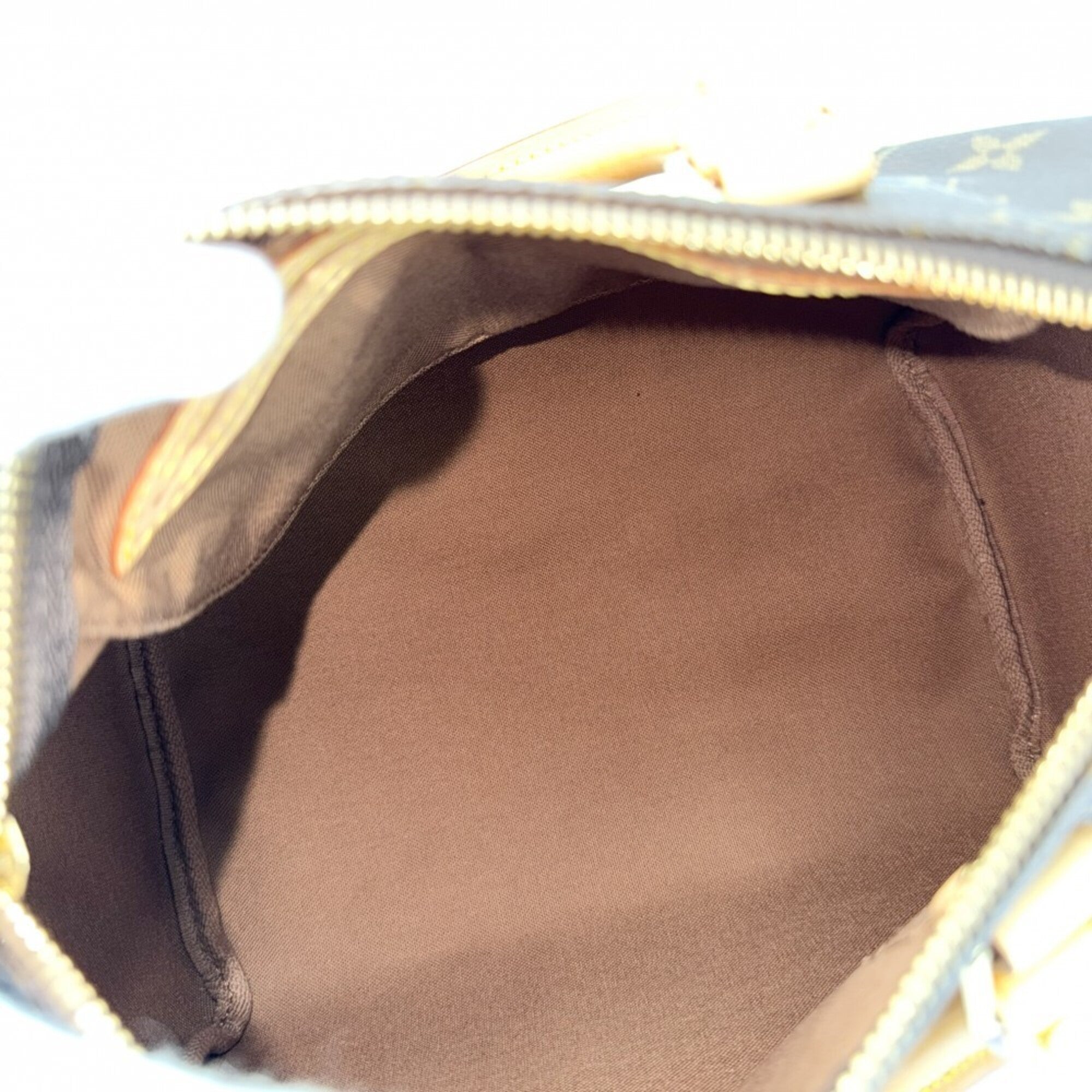 Louis Vuitton Brown Monogram Boston Bag Handbag (Pre-Owned)
