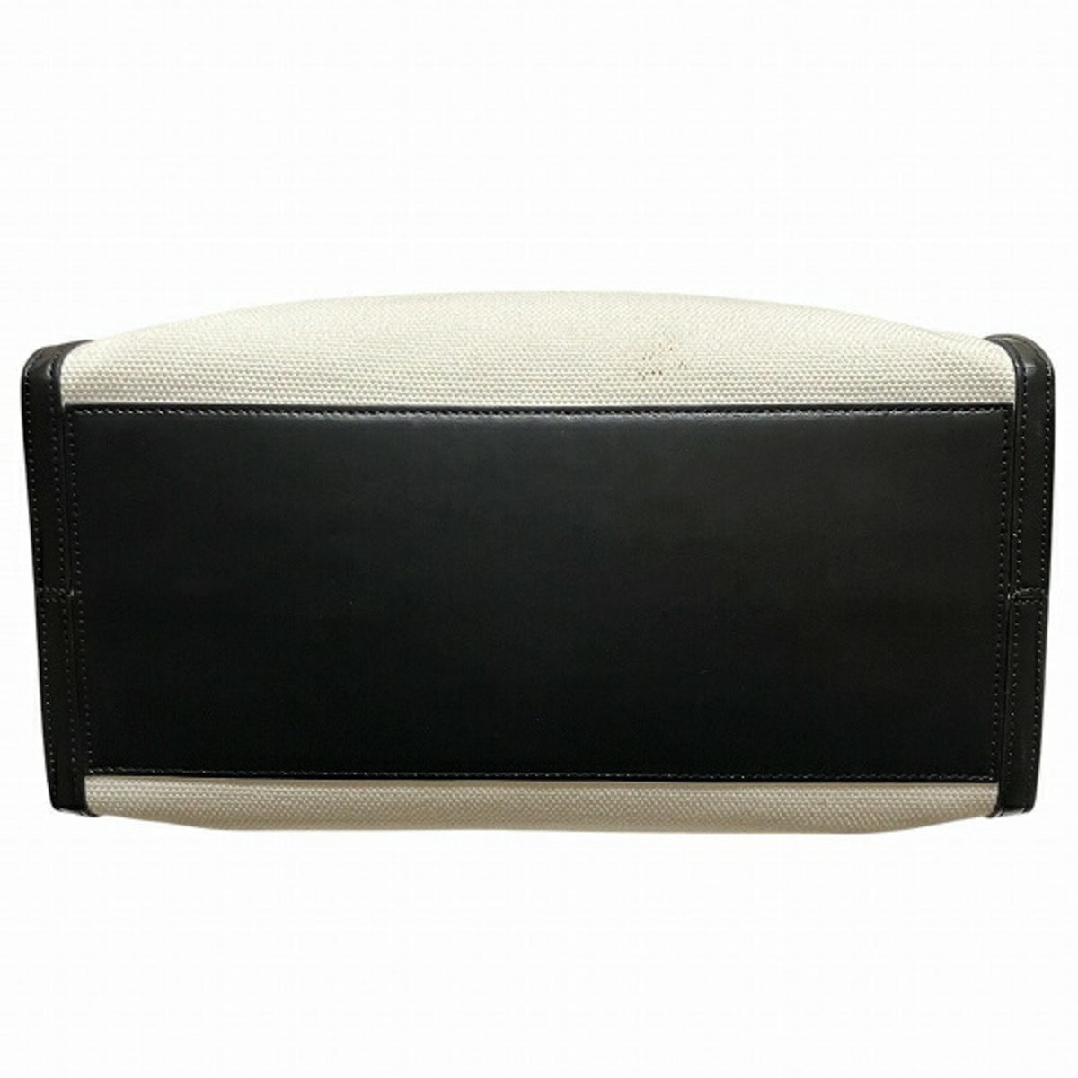 Marni Black White Canvas Handbag Tote Bag (Pre-Owned)