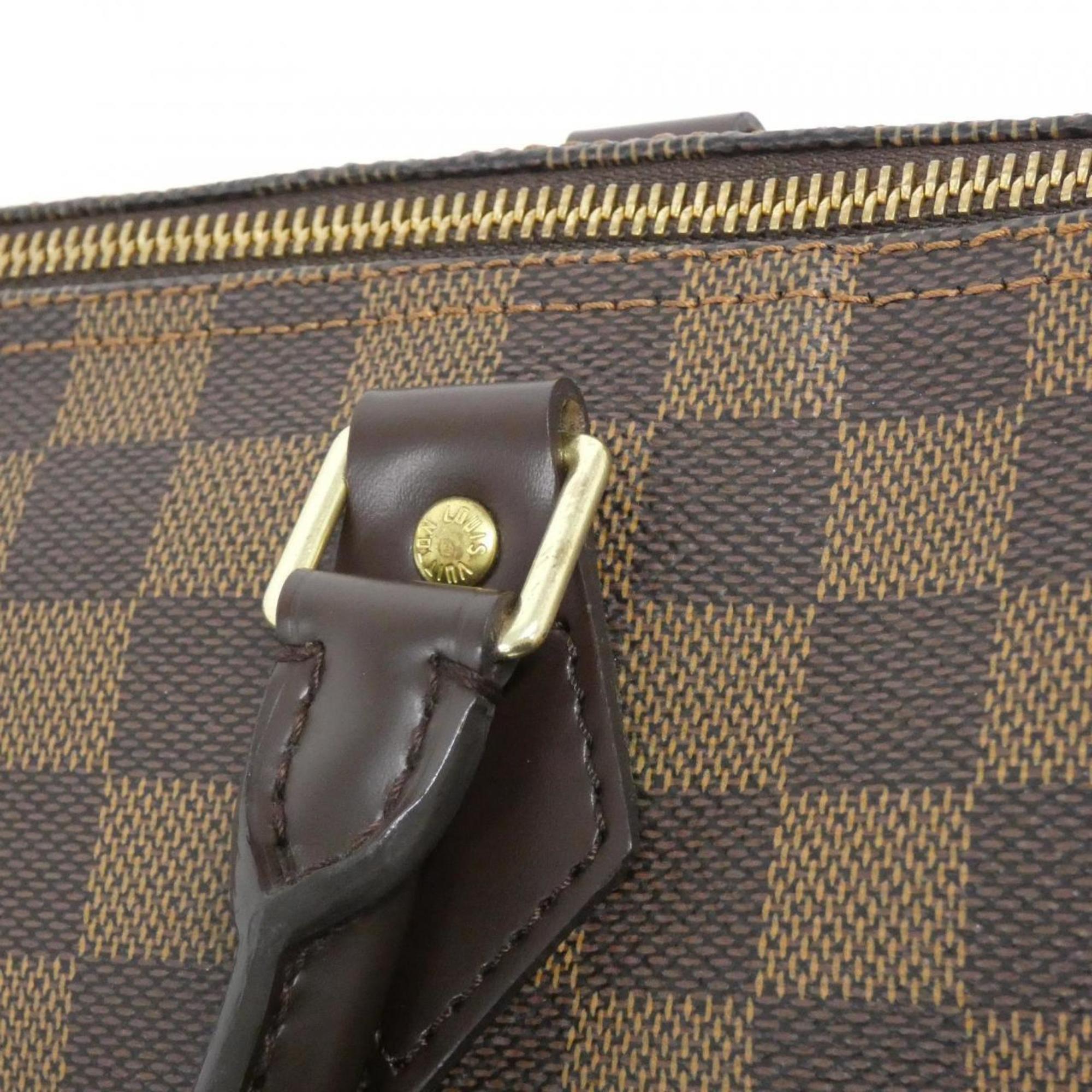 Louis Vuitton Ebene Coated Canvas Boston Bag (Pre-Owned)