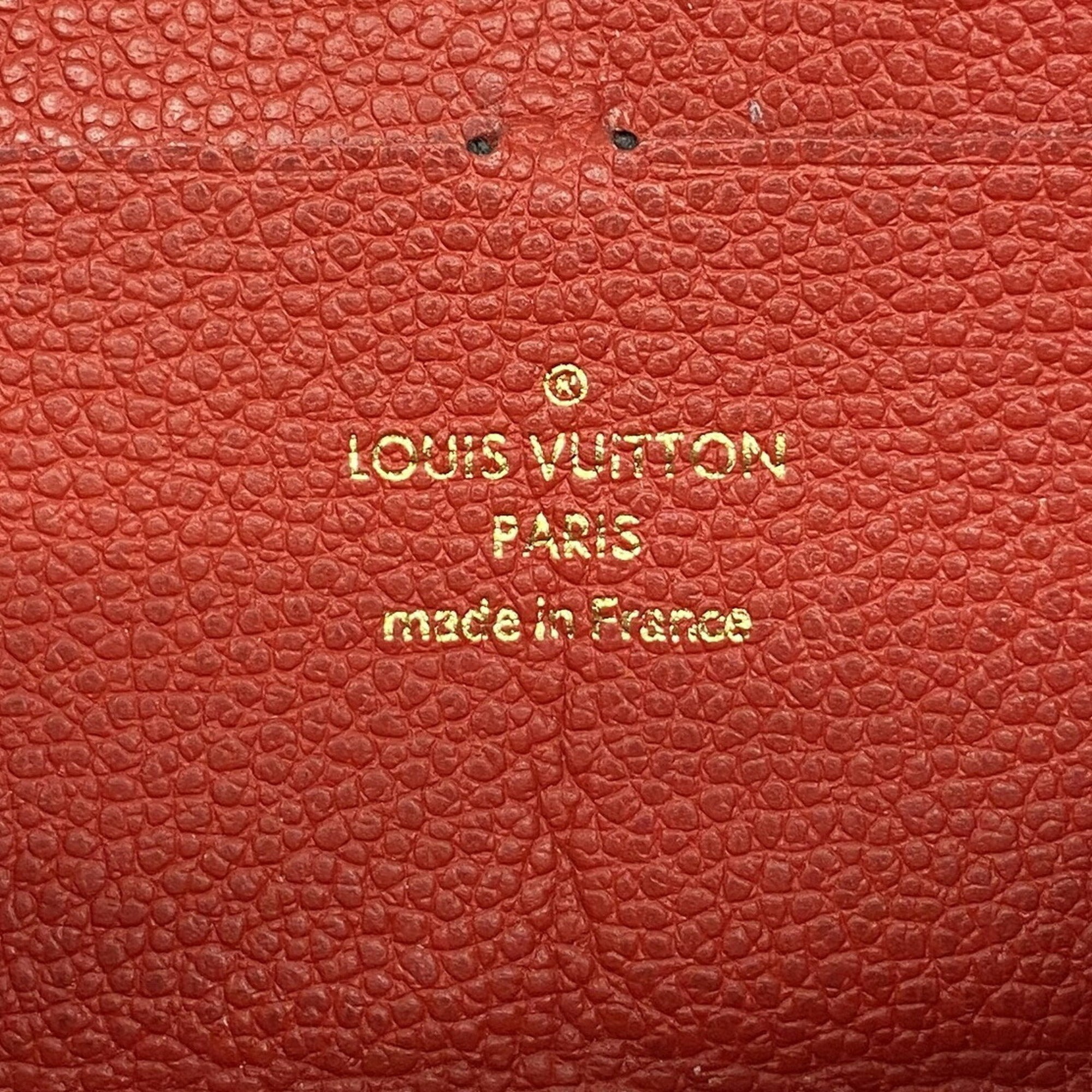 Louis Vuitton Cerise Long Wallet (Bi-Fold) (Pre-Owned)