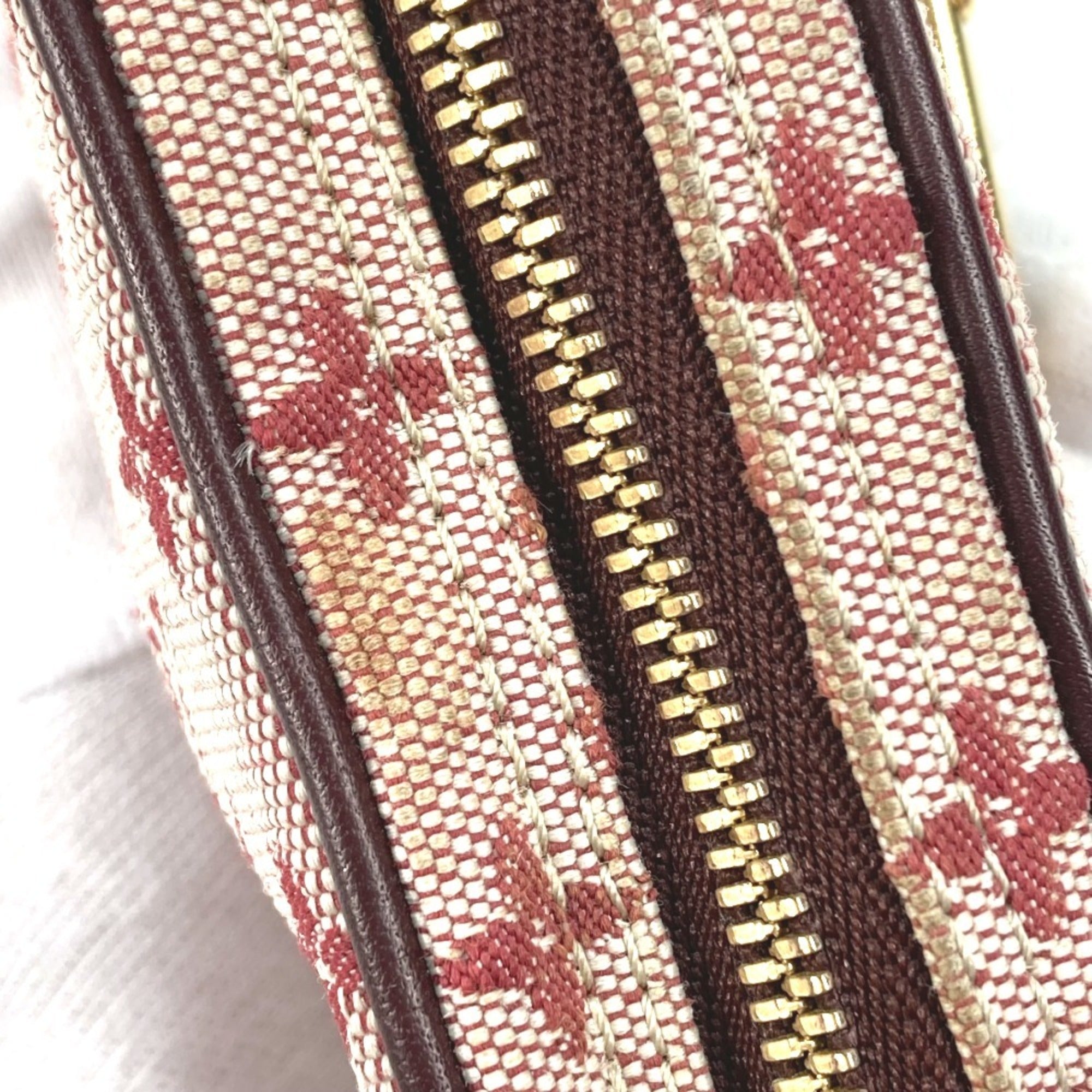 Louis Vuitton Monogram Mini Cherry Red Color Monogram Mini Pouch (Pre-Owned)