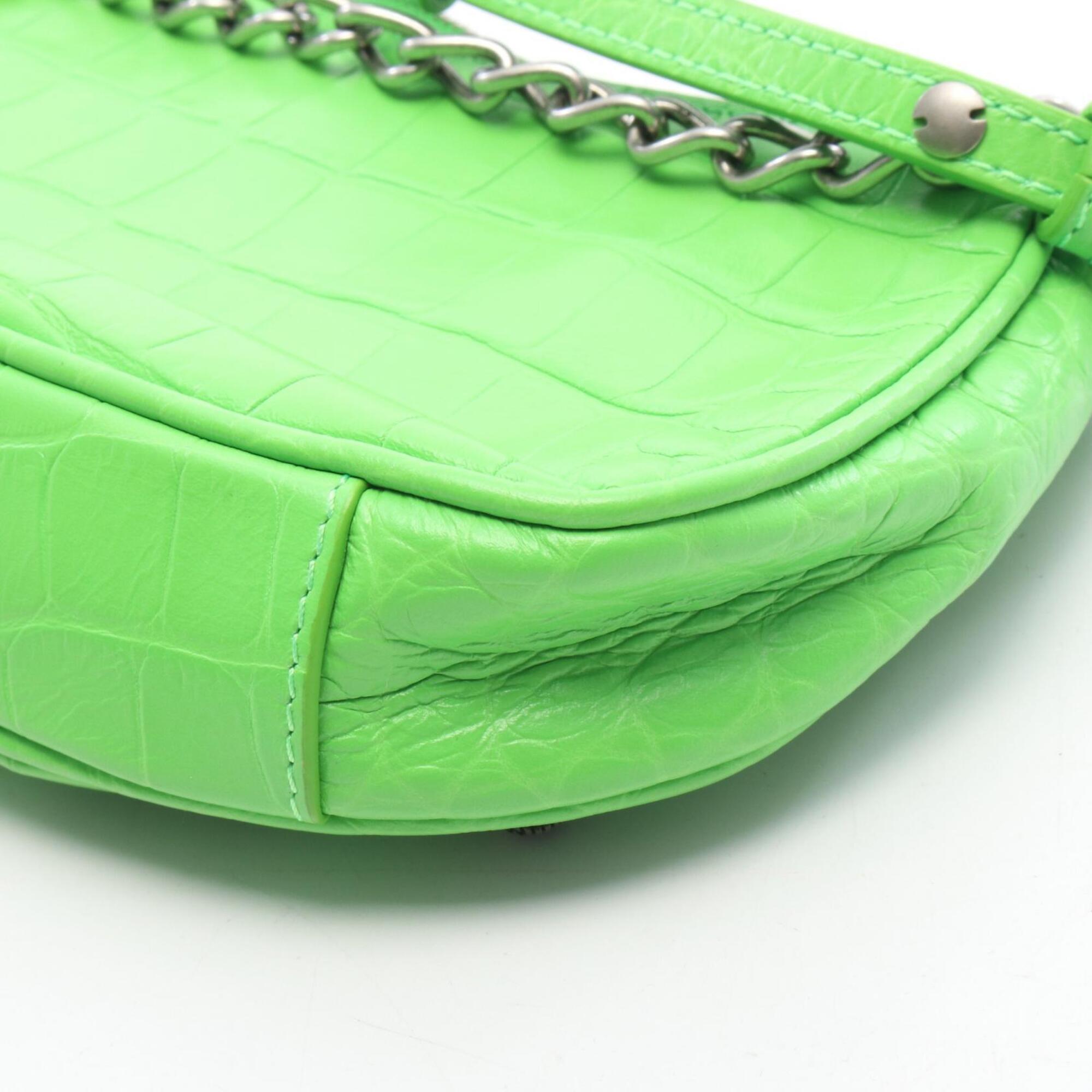Balenciaga Green Leather Handbag (Pre-Owned)