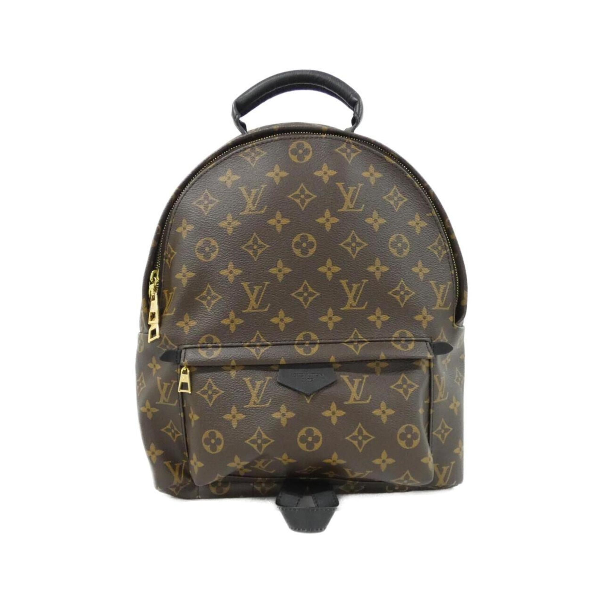 Louis Vuitton Brown Coated Canvas Backpack (Pre-Owned)