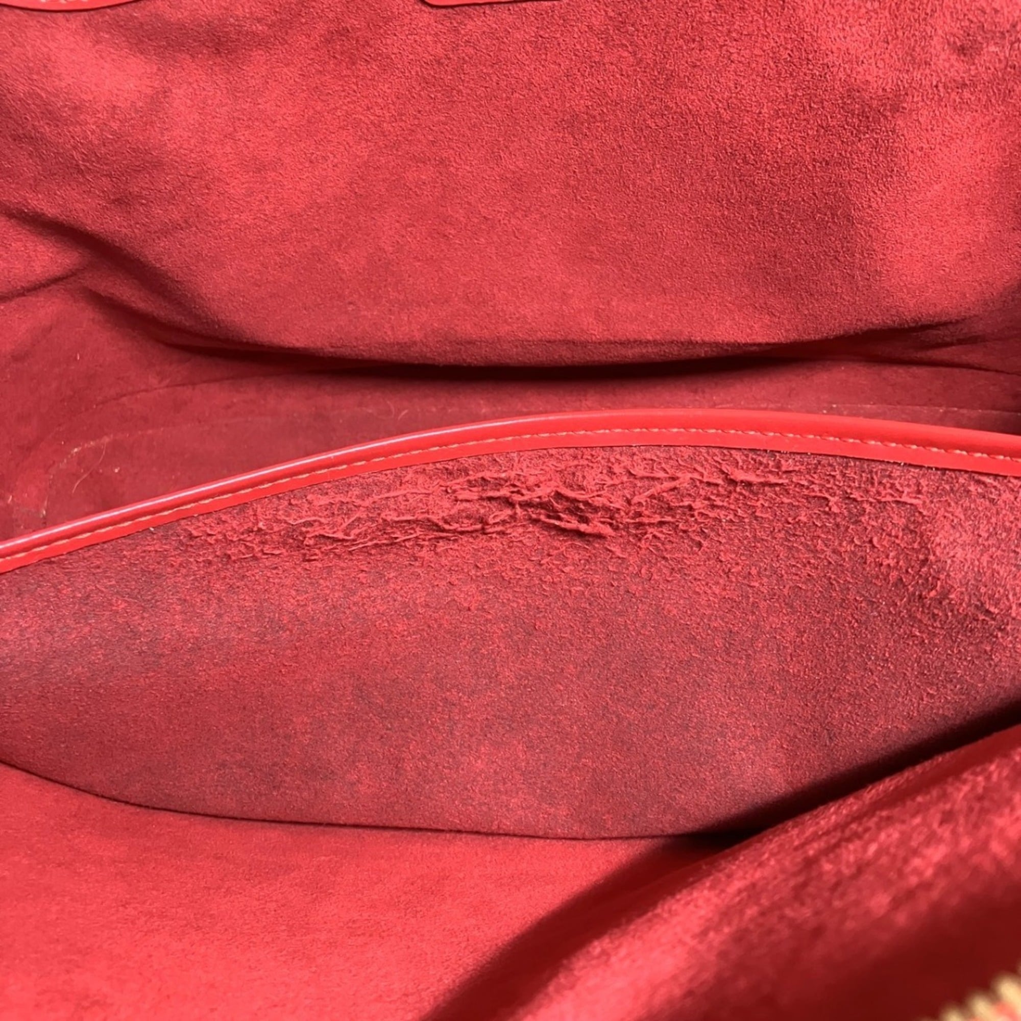 Louis Vuitton Epi Castilian Red Epi Leather Handbag (Pre-Owned)