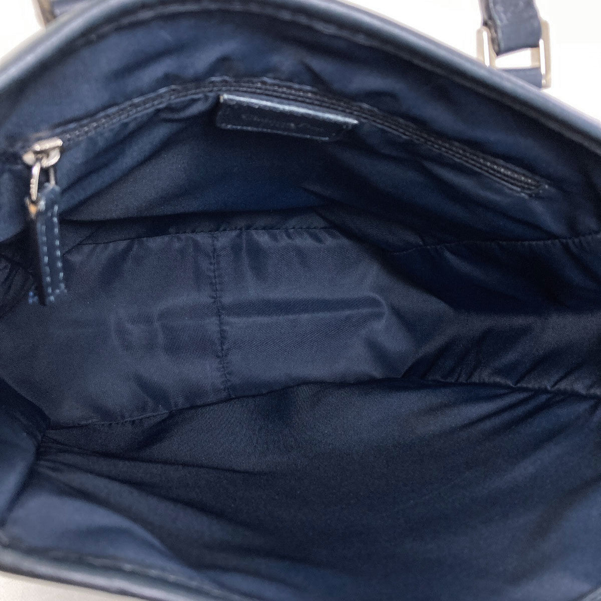 Christian Dior Navy Canvas Tote Bag (Pre-Owned)