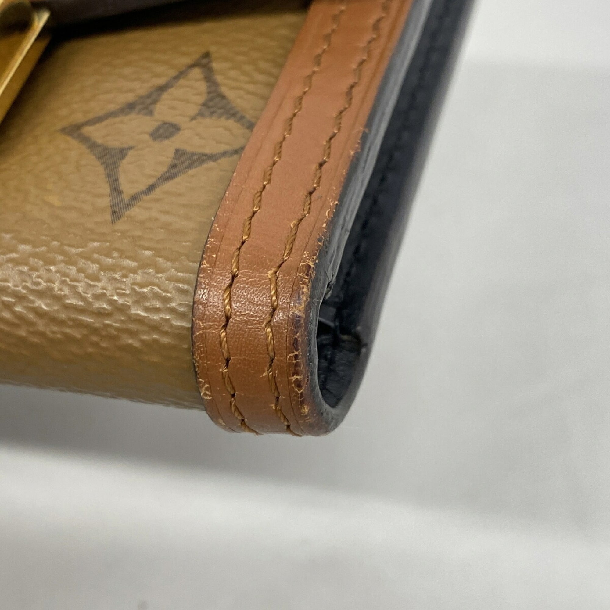 Louis Vuitton Brown Wallet (Tri-Fold) (Pre-Owned)