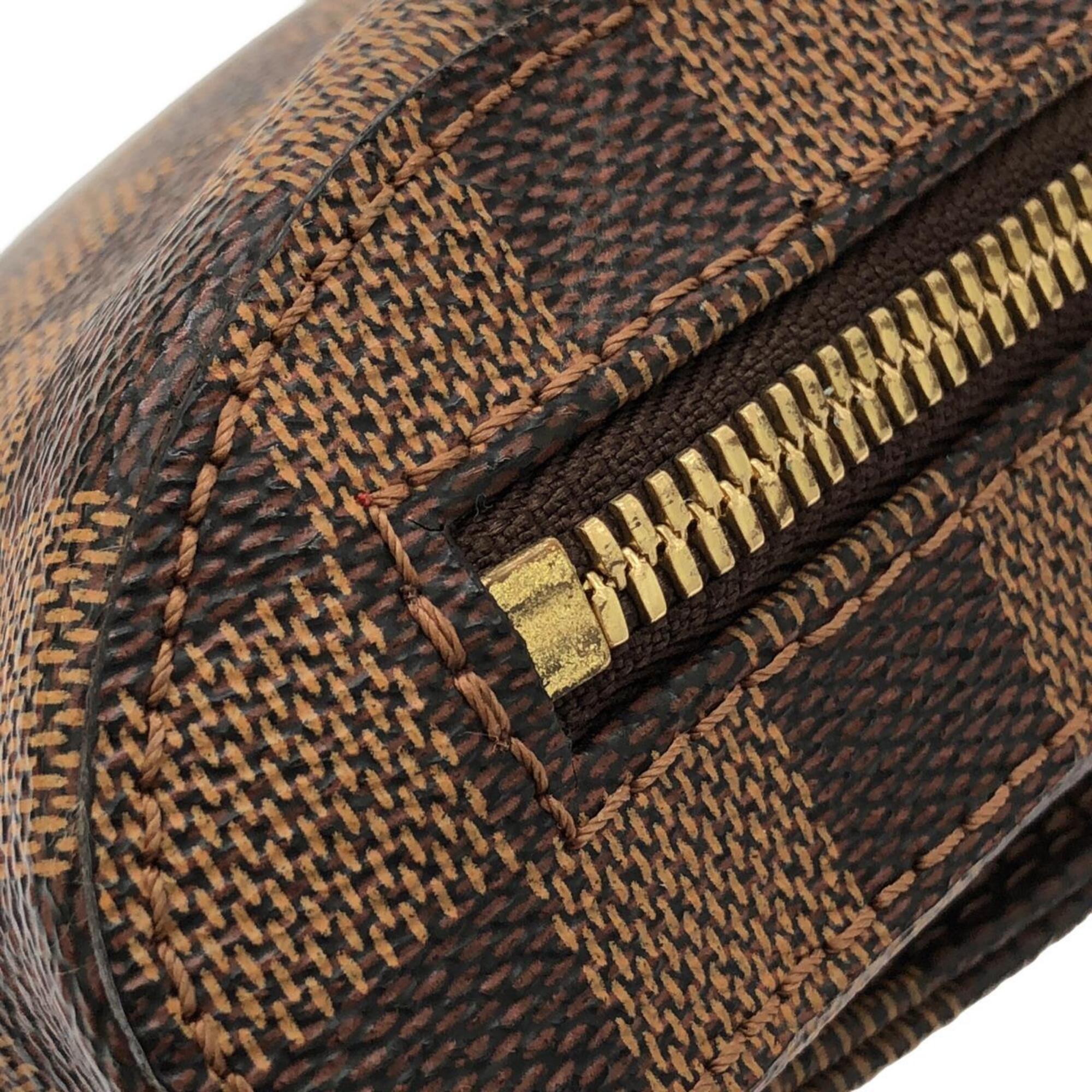 Louis Vuitton Damier Canvas Ebene Coated Canvas Shoulder Bag (Pre-Owned)