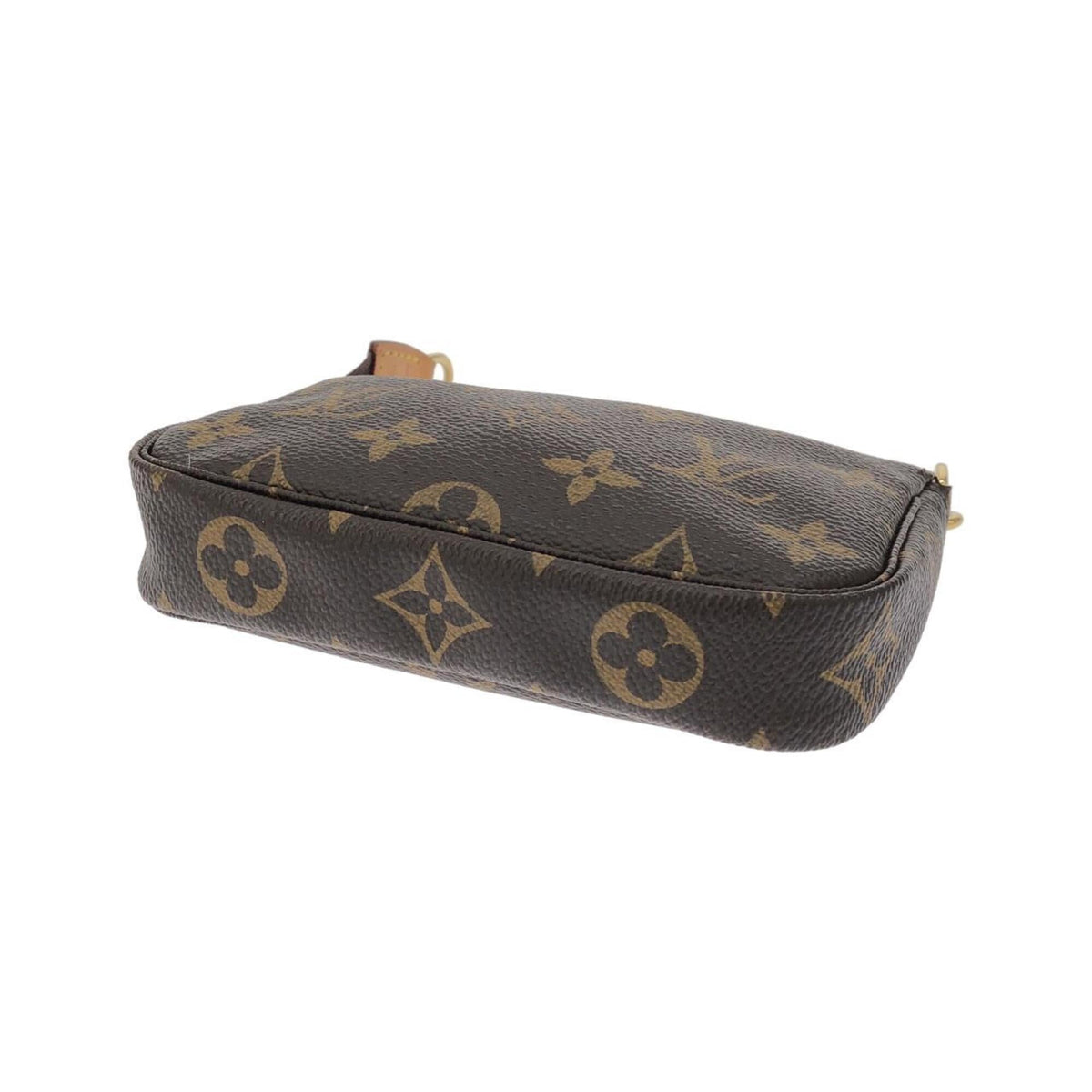 Louis Vuitton Brown Coated Canvas Pochette Pouch (Pre-Owned)