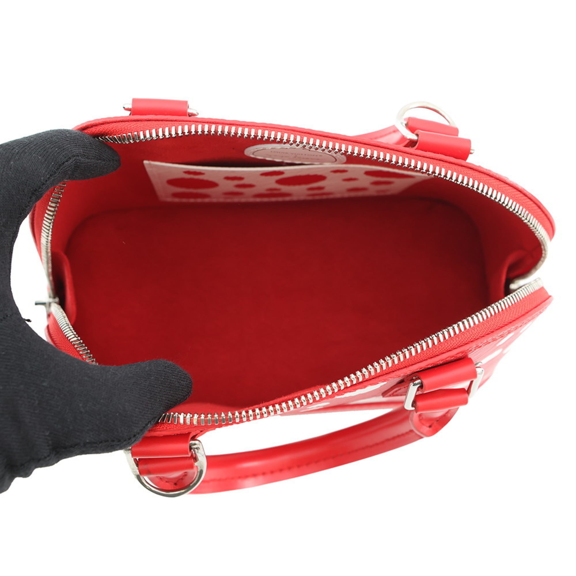 Louis Vuitton Red Color Epi Leather Handbag Shoulder Bag (Pre-Owned)
