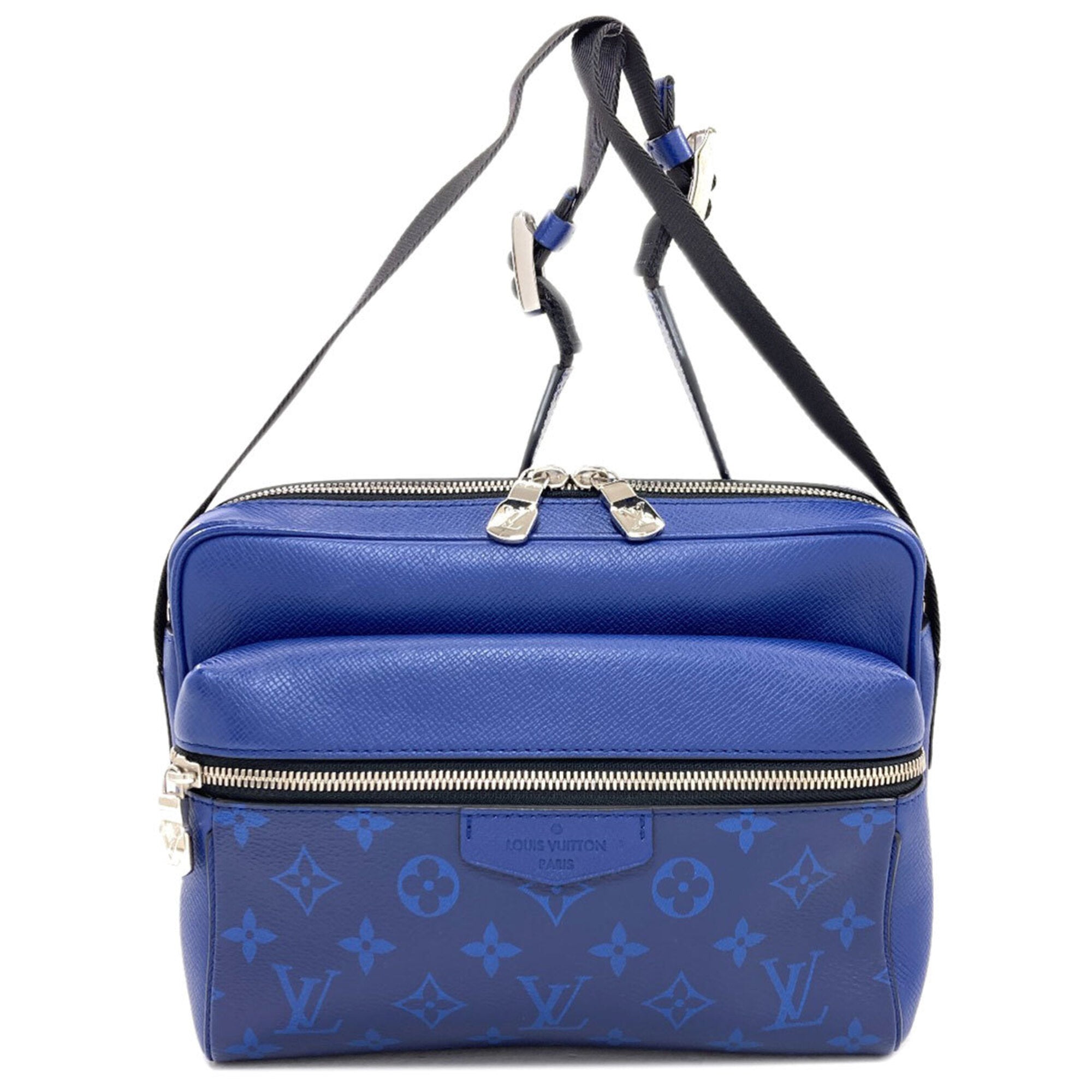 Louis Vuitton Blue Taigarama Shoulder Bag (Pre-Owned)