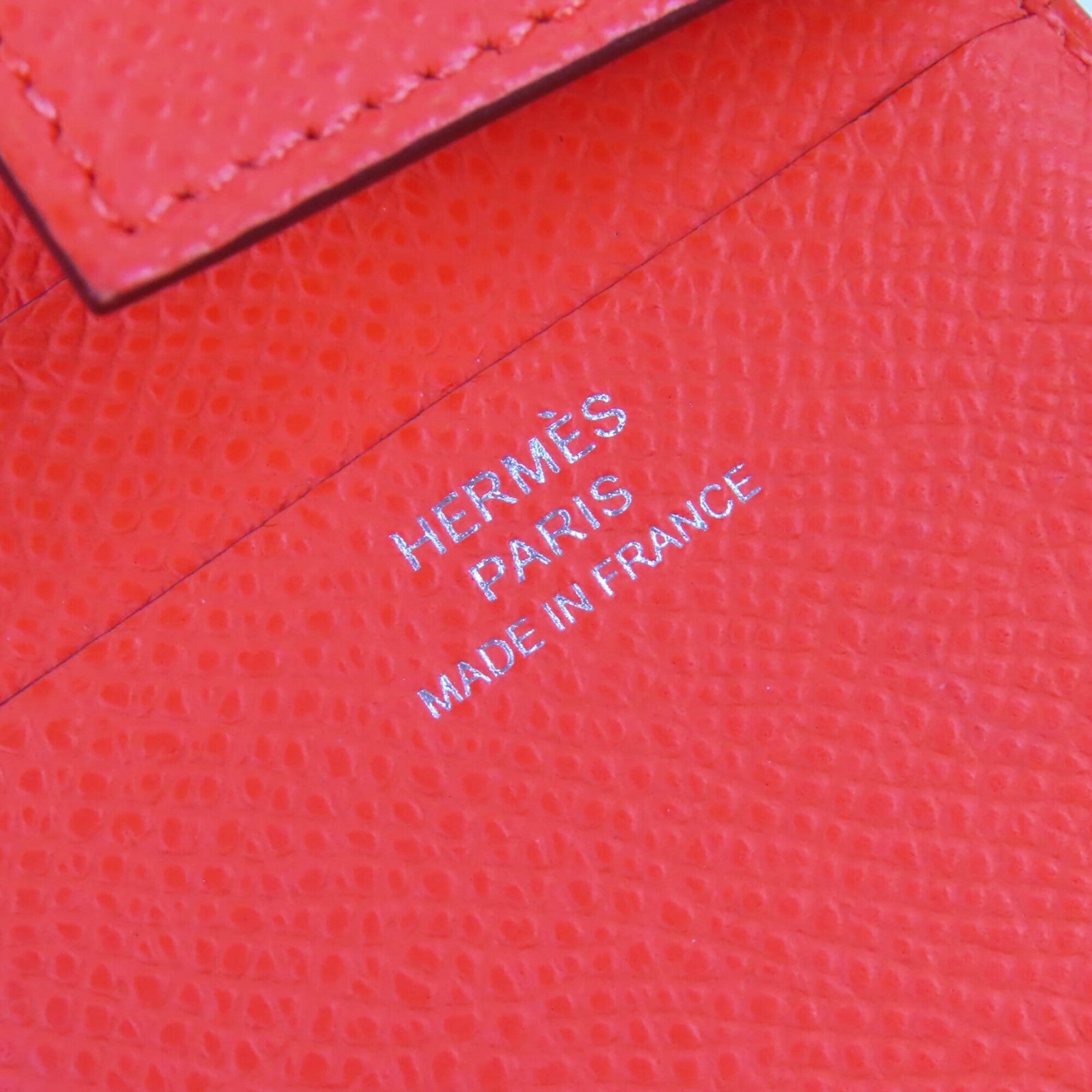 Hermes Orange Epsom Leather Wallet (Bi-Fold) (Pre-Owned)