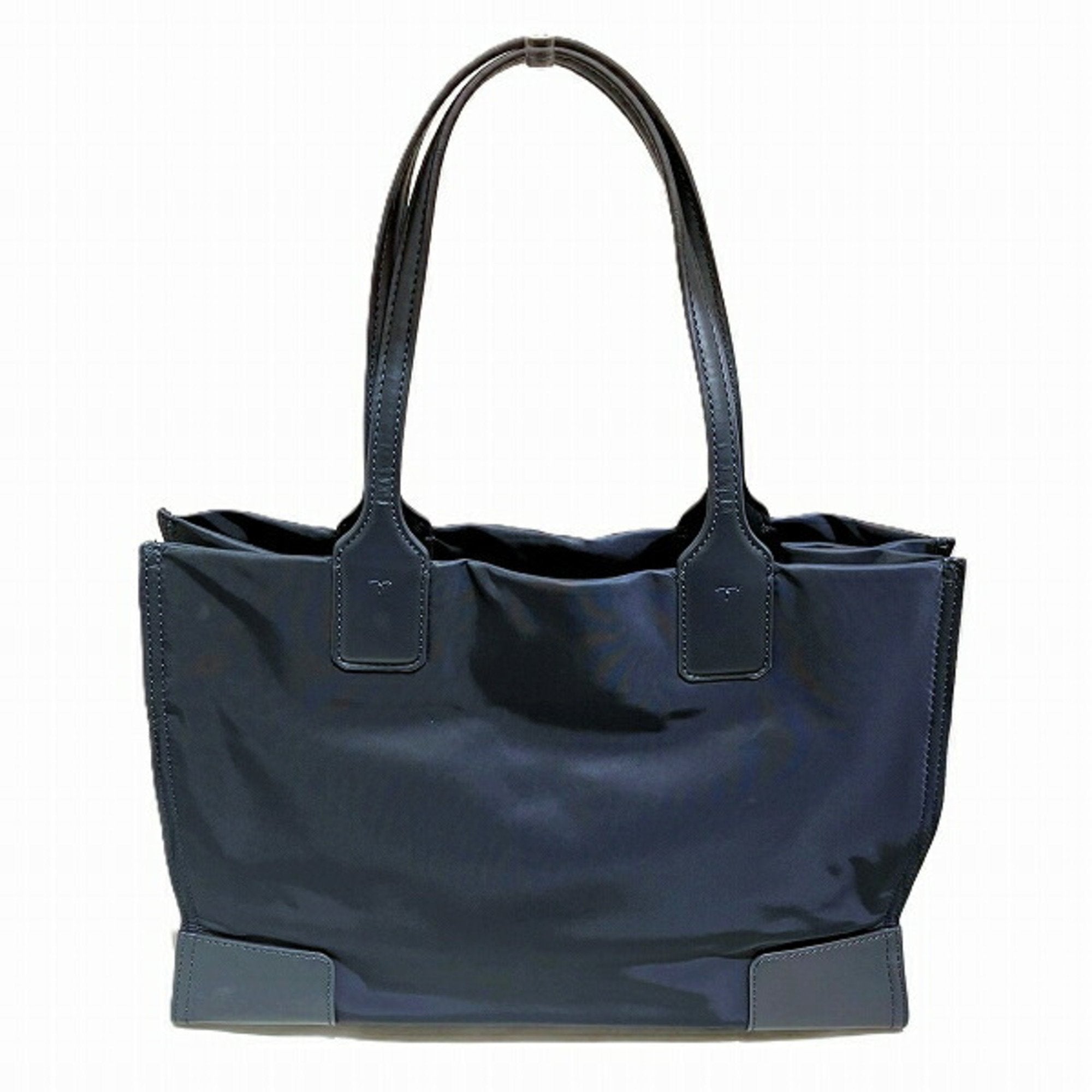 Tory Burch Navy Nylon Tote Bag (Pre-Owned)