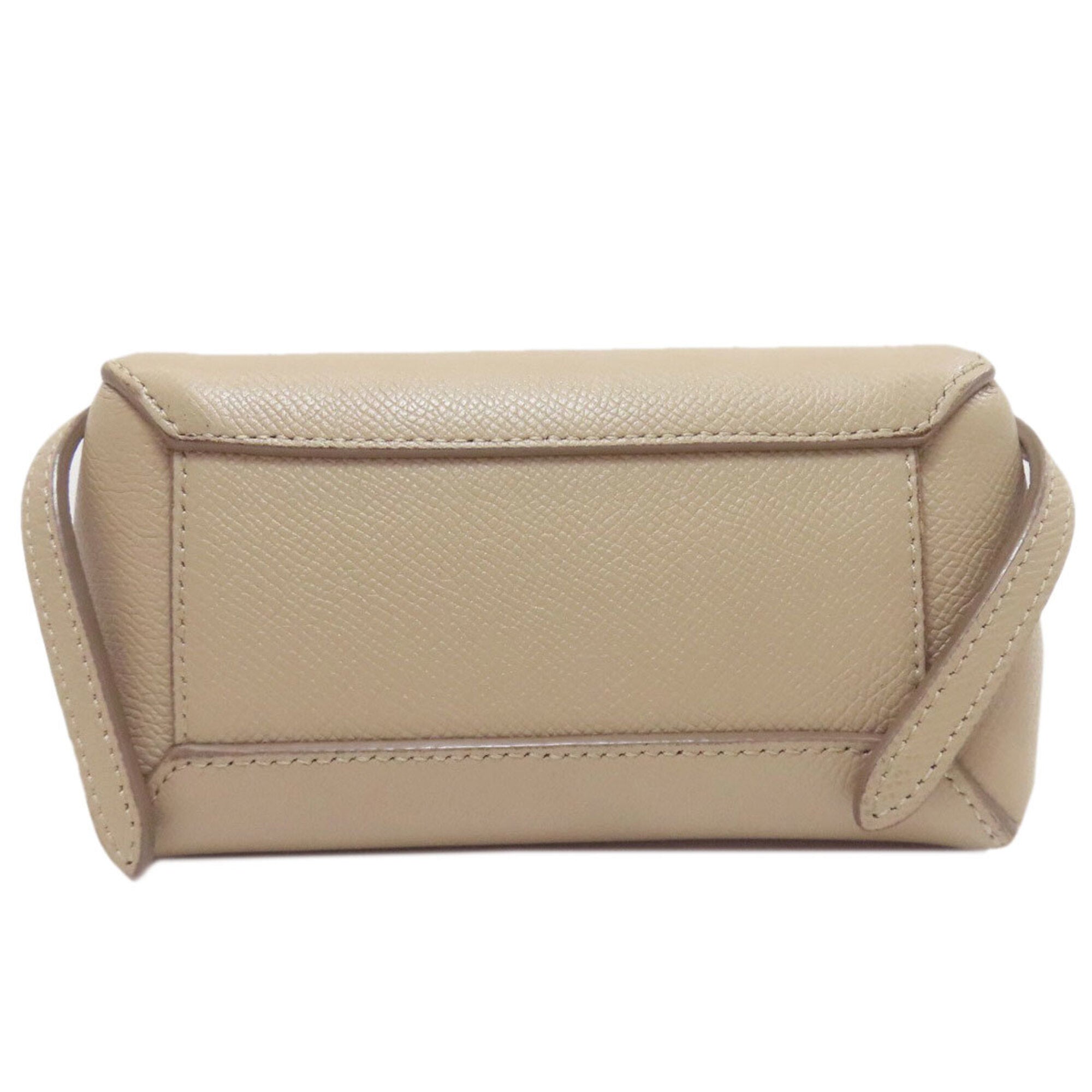 Celine Beige Leather Handbag (Pre-Owned)