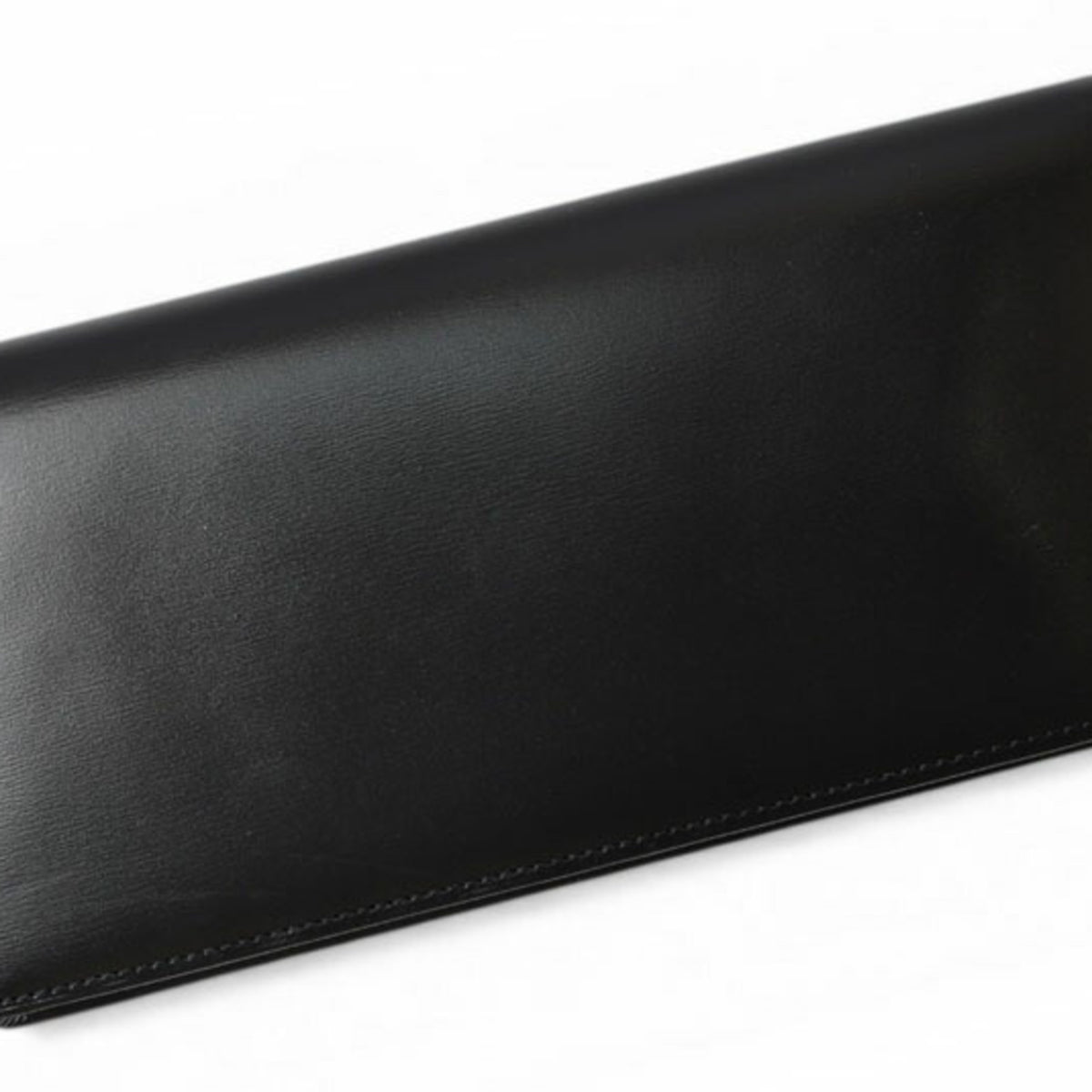 Cartier Pasha Black Leather Long Wallet (Bi-Fold) (Pre-Owned)