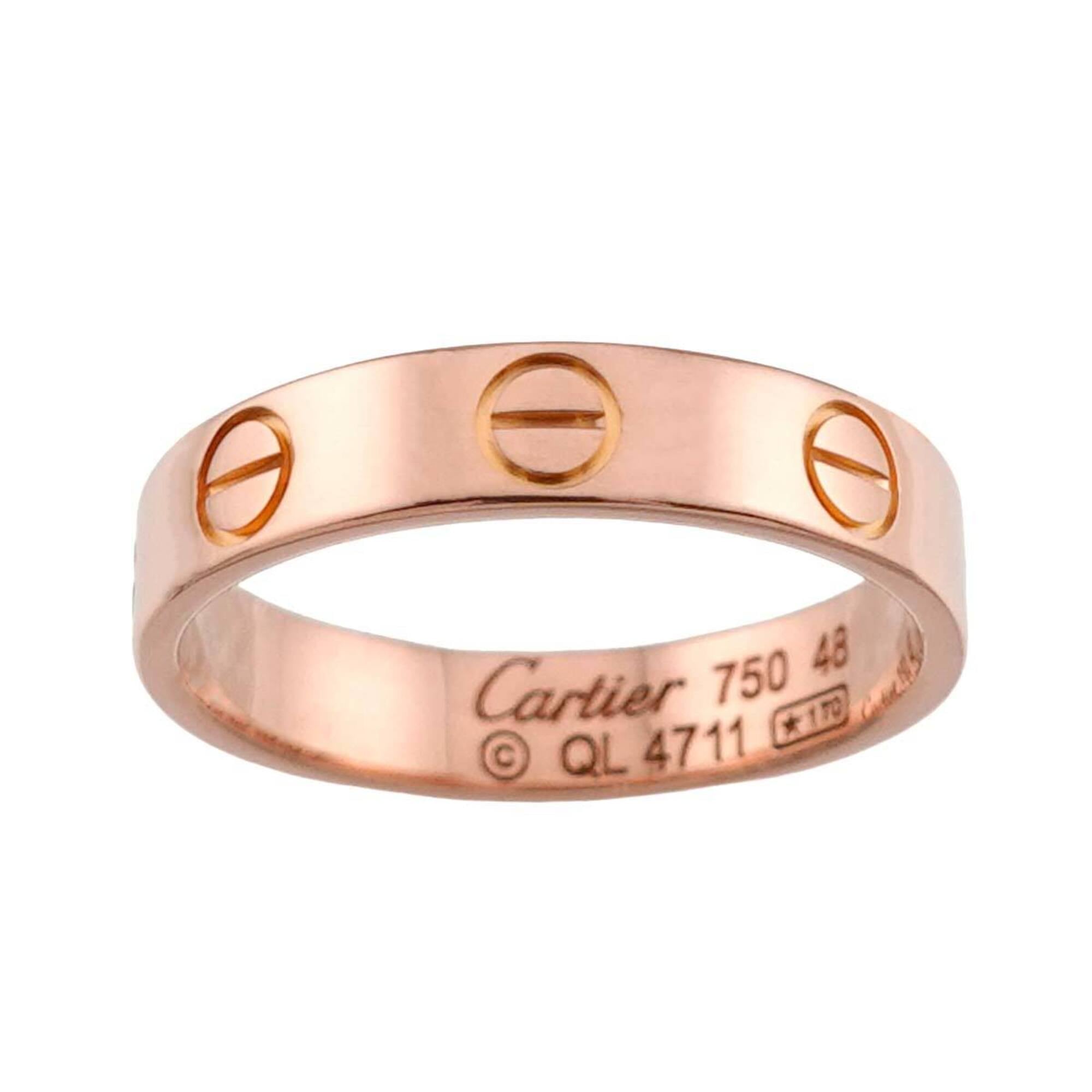 Cartier Pink Gold (18K) Band Ring (Pre-Owned)