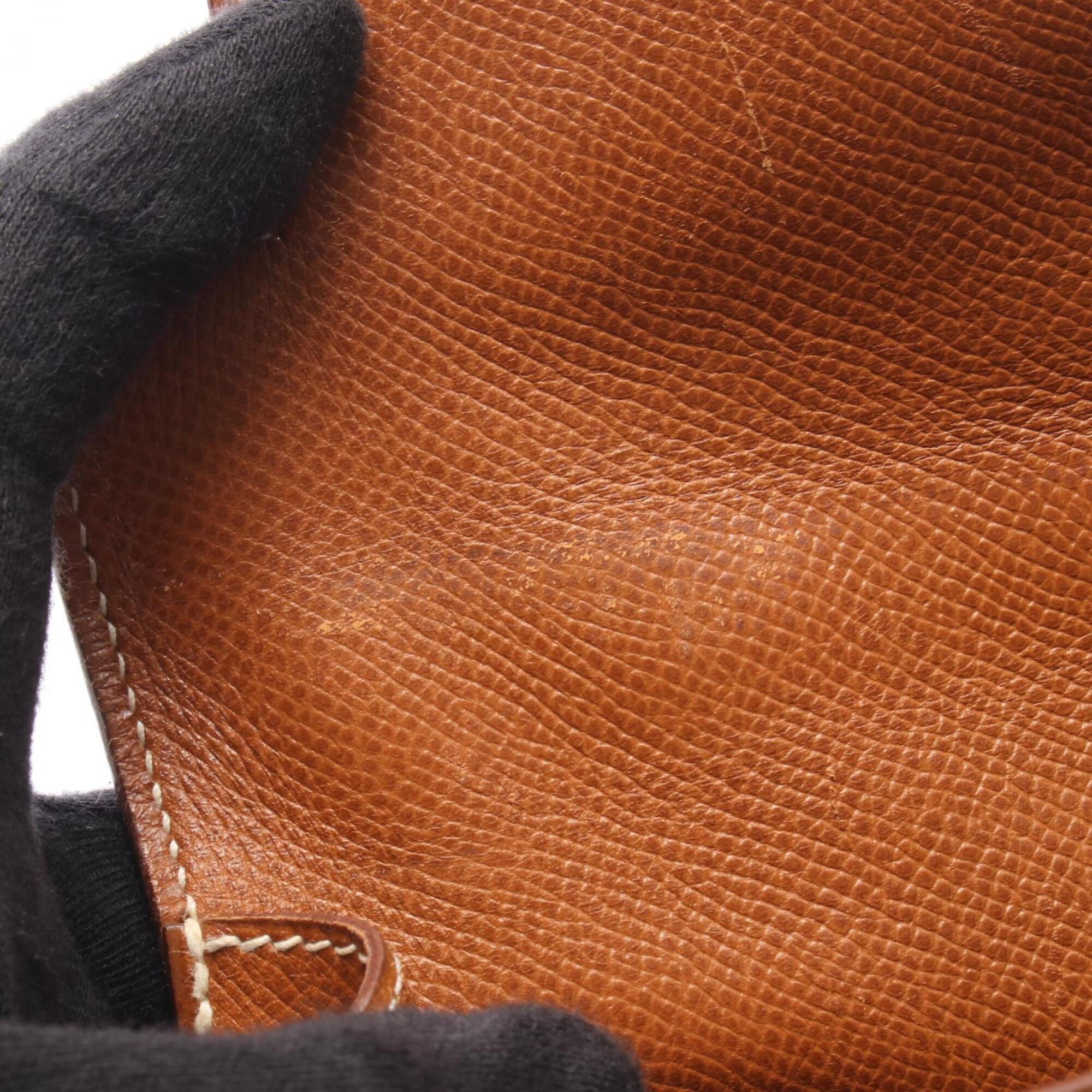 Hermes Brown Courchevel Leather Handbag (Pre-Owned)