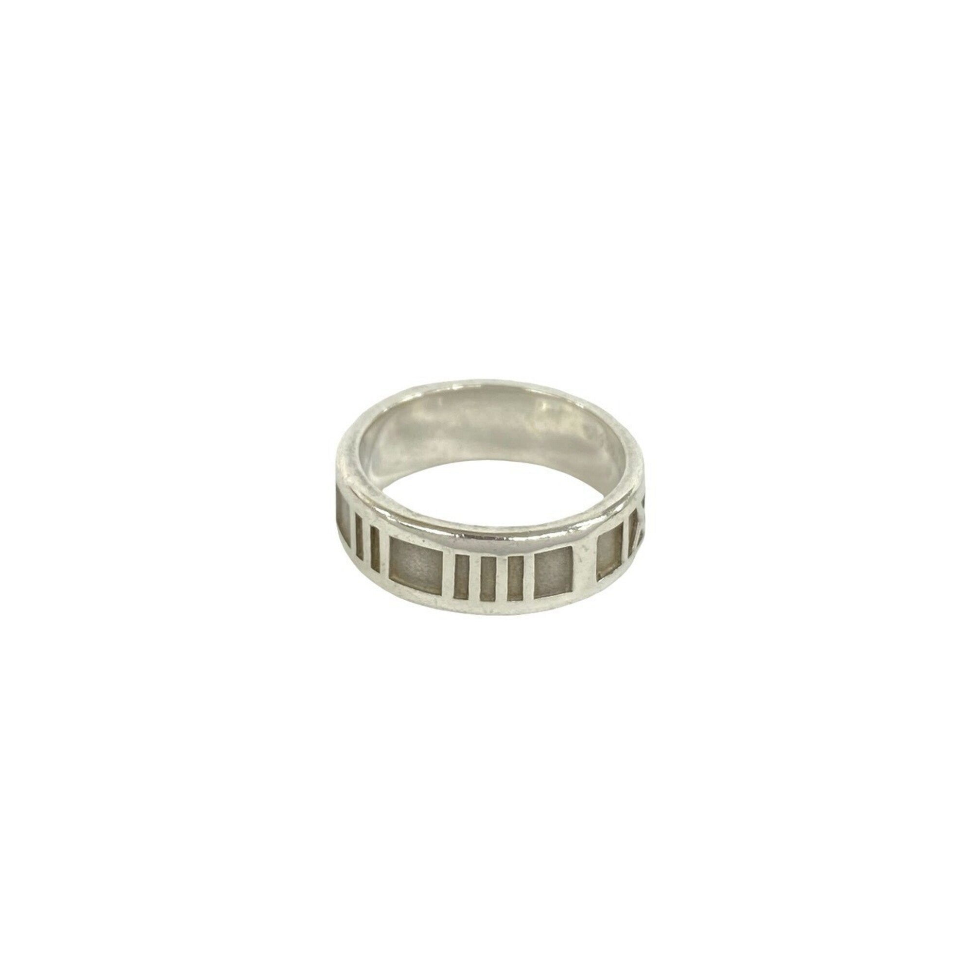 Tiffany Silver Silver 925 Band Ring (Pre-Owned)