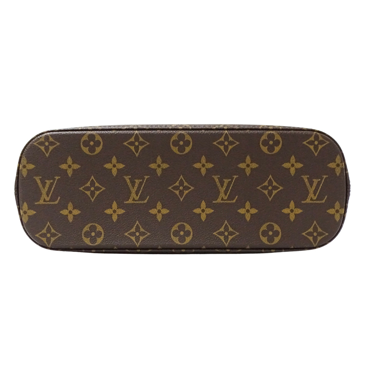 Louis Vuitton Brown Monogram Canvas Handbag Tote Bag (Pre-Owned)