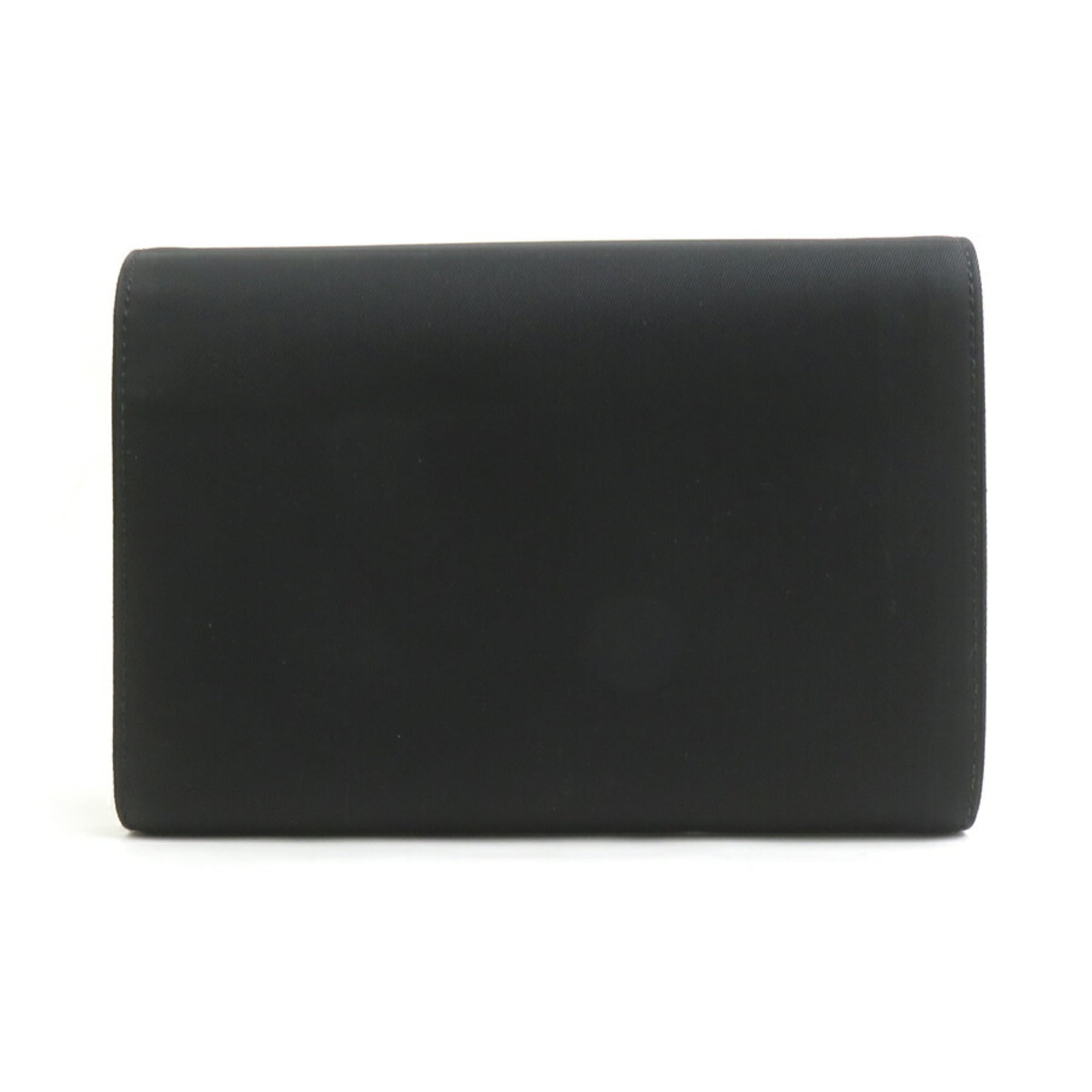 Prada Black Nylon Wallet (Tri-Fold) (Pre-Owned)