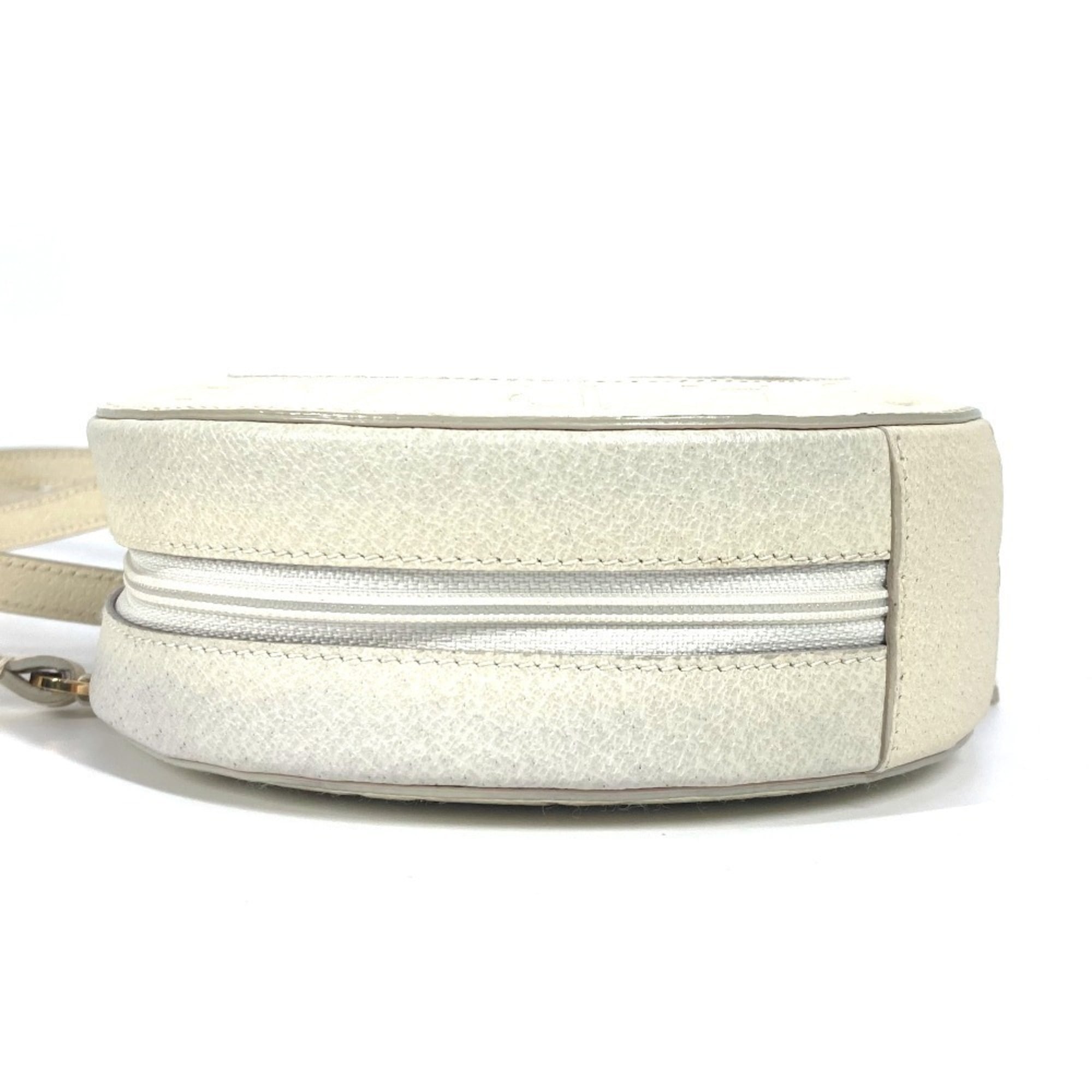 Bvlgari Beige Leather Pochette Shoulder Bag (Pre-Owned)